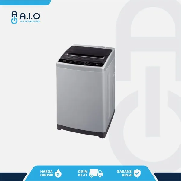 AQUA - MESIN CUCI TOP LOADING 7 KG - AQW 77DH(BK)