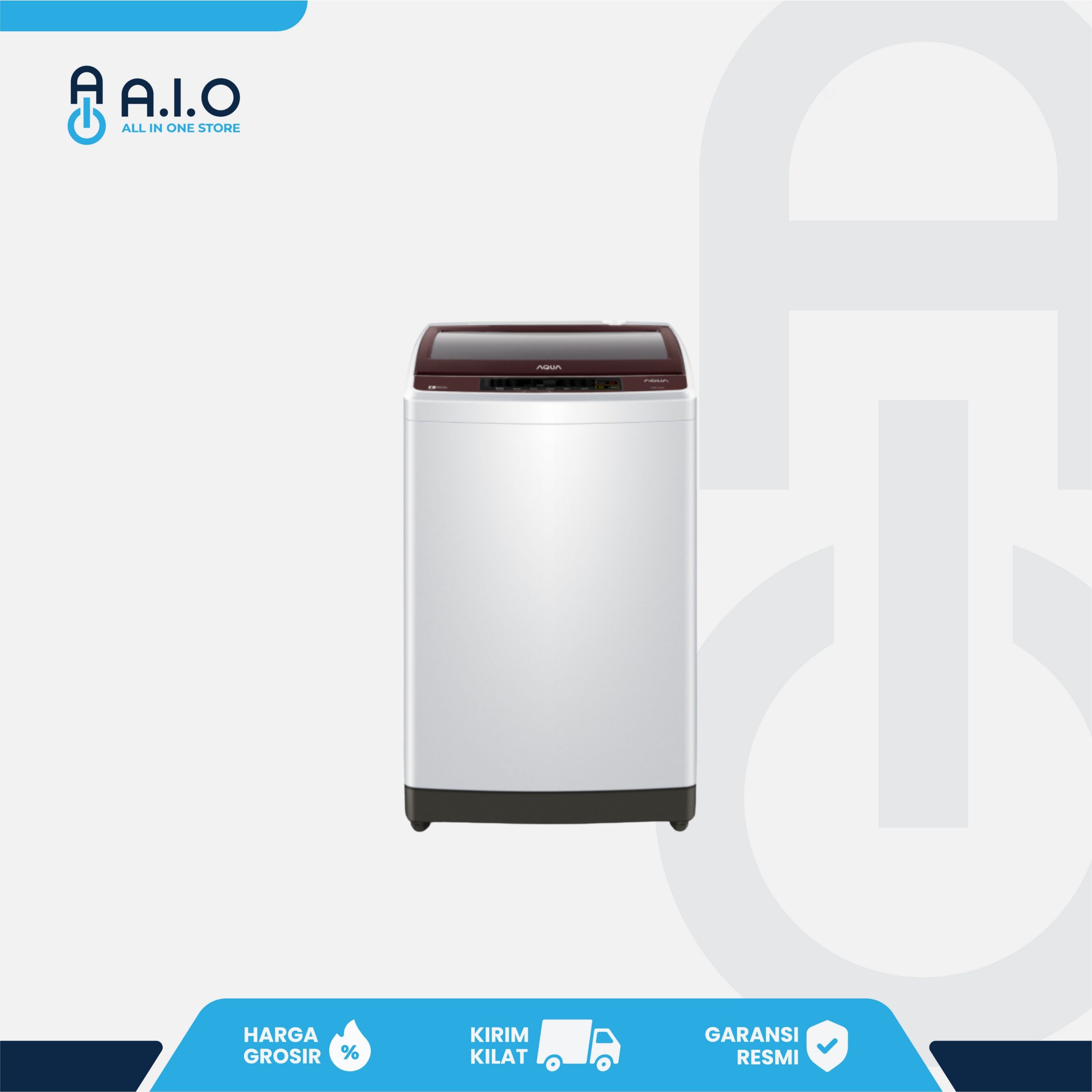 AQUA - MESIN CUCI TOP LOADING 7 KG - AQW 78DD(BK) 5 AQUA - MESIN CUCI TOP LOADING 7 KG - AQW 78DD(BK) - Gambar 5