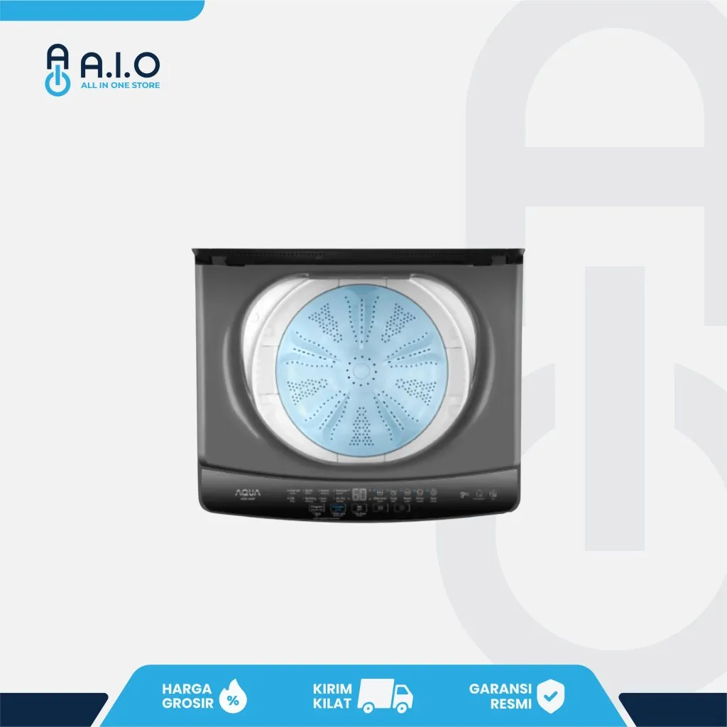 AQUA - MESIN CUCI TOP LOADING 9 KG - AQW 900F