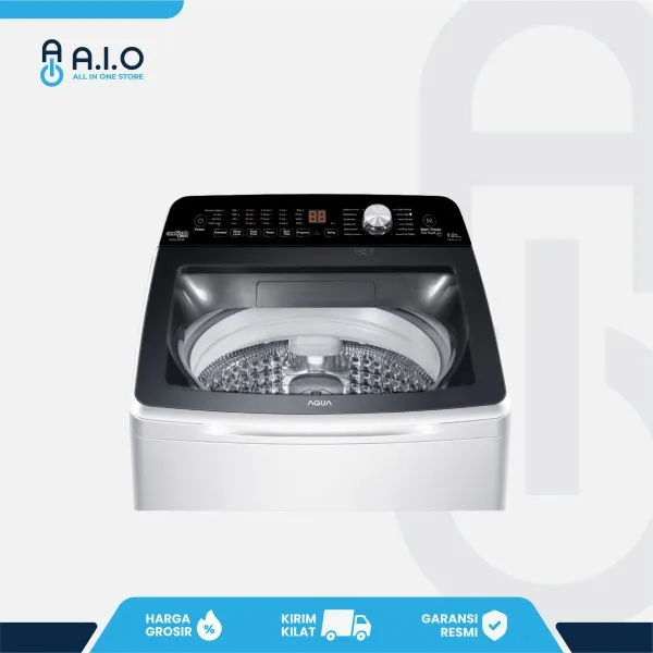 AQUA - MESIN CUCI TOP LOADING 9.5 KG - AQW 950R
