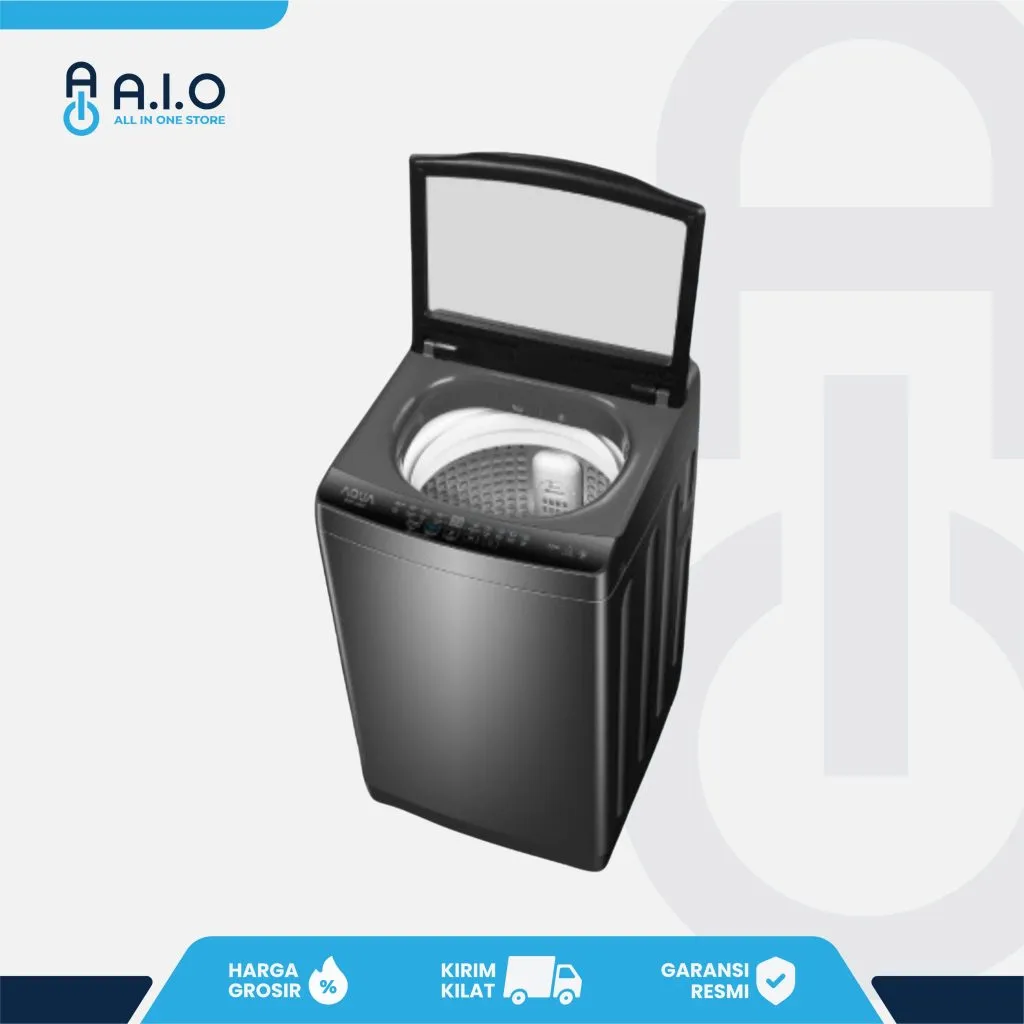 AQUA - MESIN CUCI TOP LOADING 10 KG - AQW 1000F