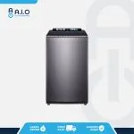 AWM12 BSR1L9BU FRONT AQUA - MESIN CUCI TOP LOADING 12 KG - AWM12 BSR1L9(BU)