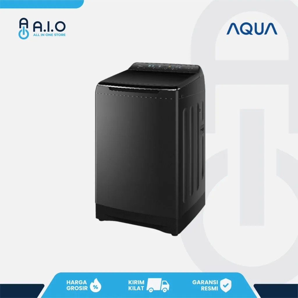 AQUA - MESIN CUCI TOP LOADING 14 KG - AWM14 B2158L(B)