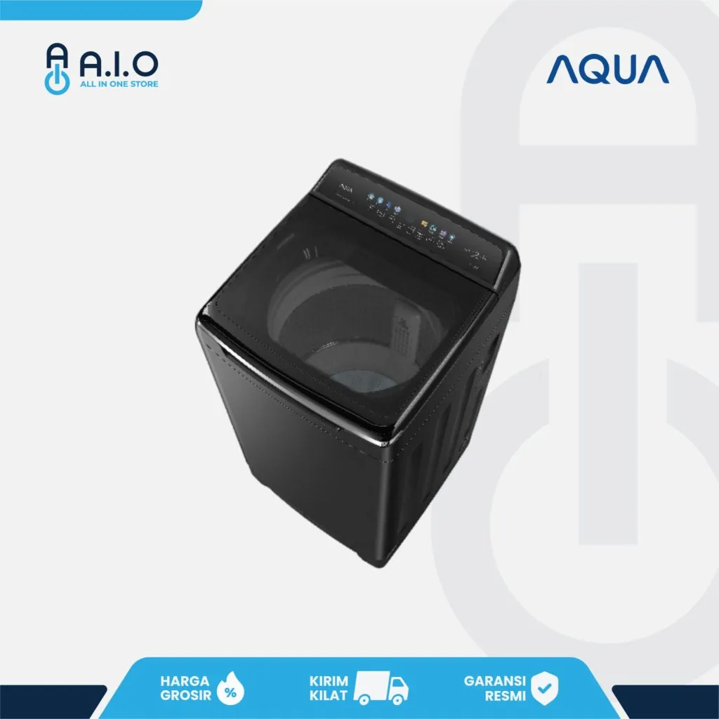 AQUA - MESIN CUCI TOP LOADING 14 KG - AWM14 B2158L(B)