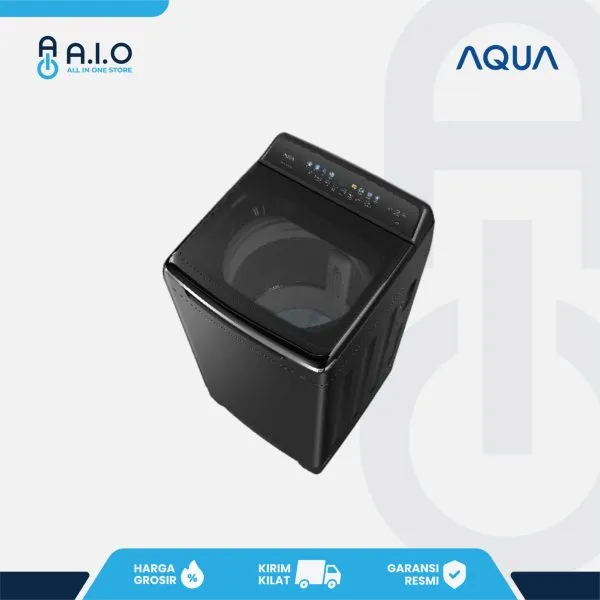 AQUA - MESIN CUCI TOP LOADING 14 KG - AWM14 B2158L(B)