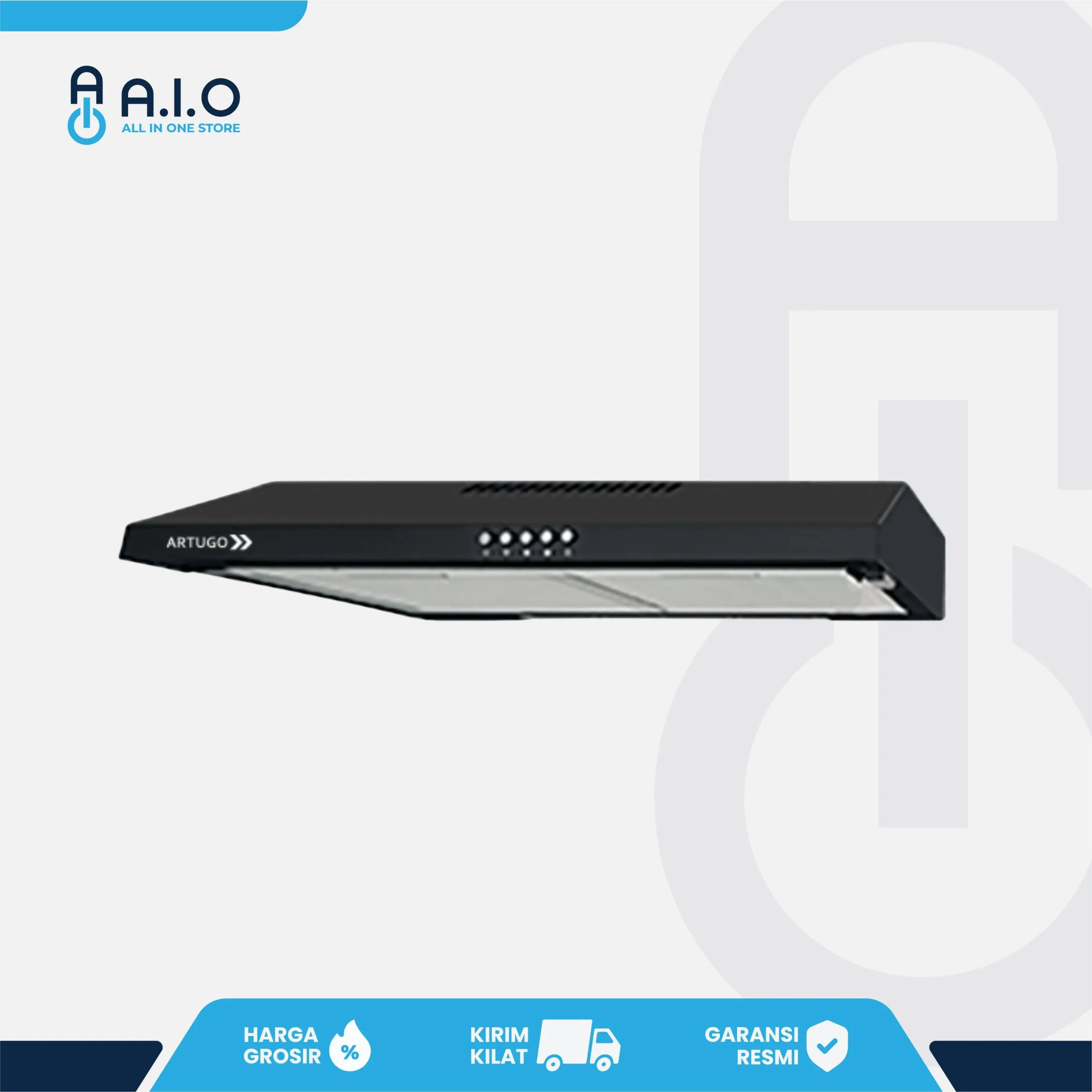 ARTUGO - COOKER HOOD - AX 6101SB 2 ARTUGO - COOKER HOOD - AX 6101SB - Image 2