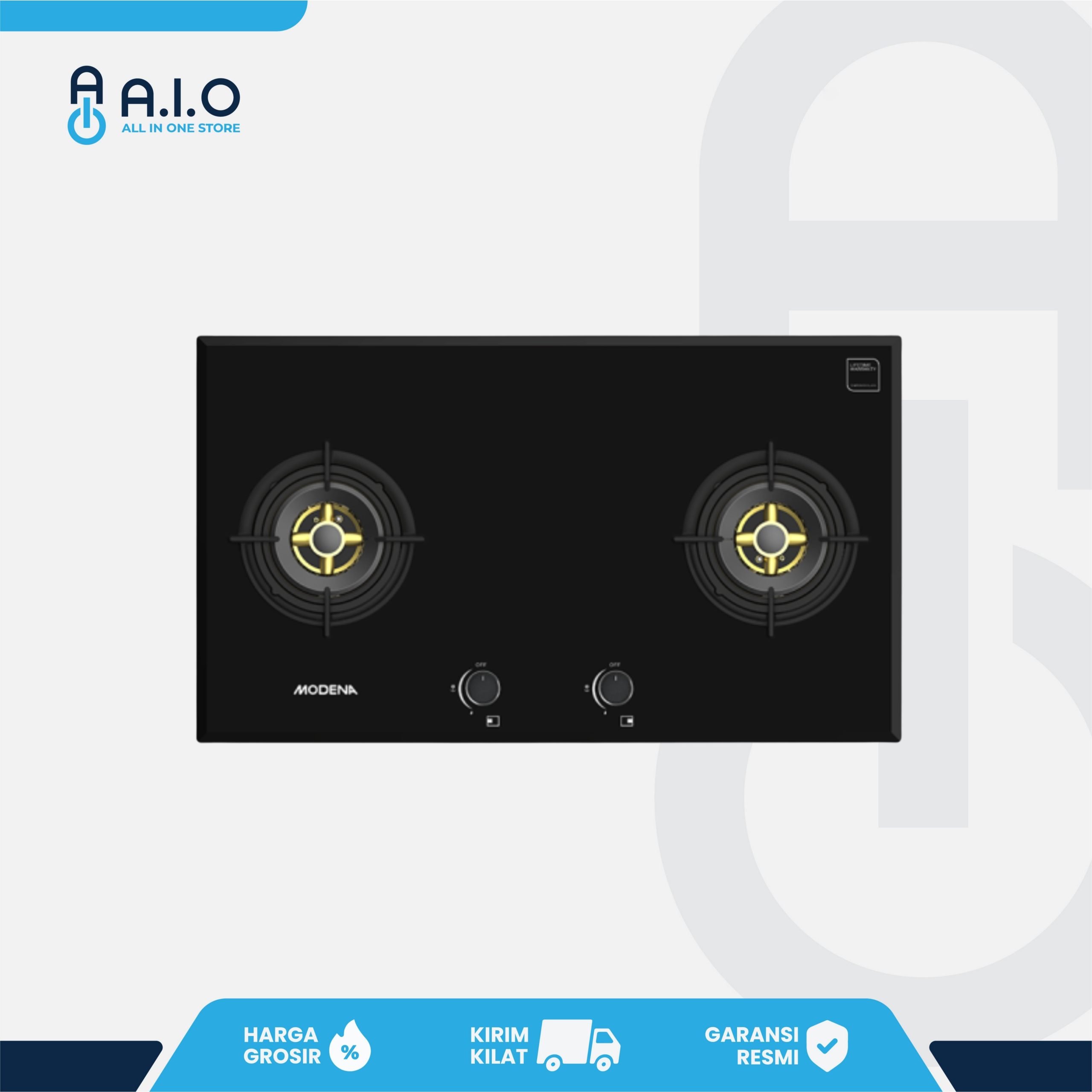 MODENA - KOMPOR TANAM 2 TUNGKU - BH 6725 LF