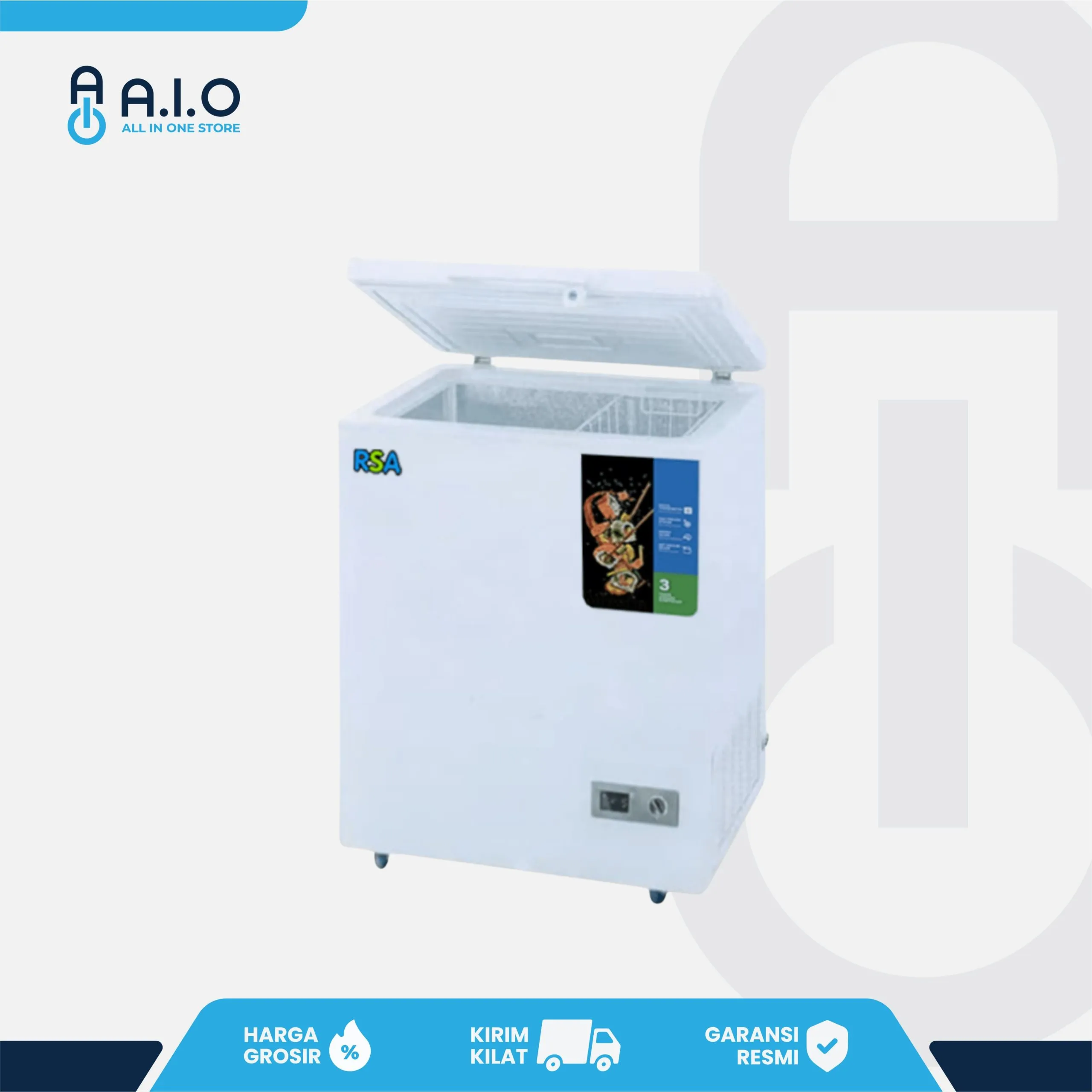 RSA - CHEST FREEZER 1 PINTU 96 L - CF 110