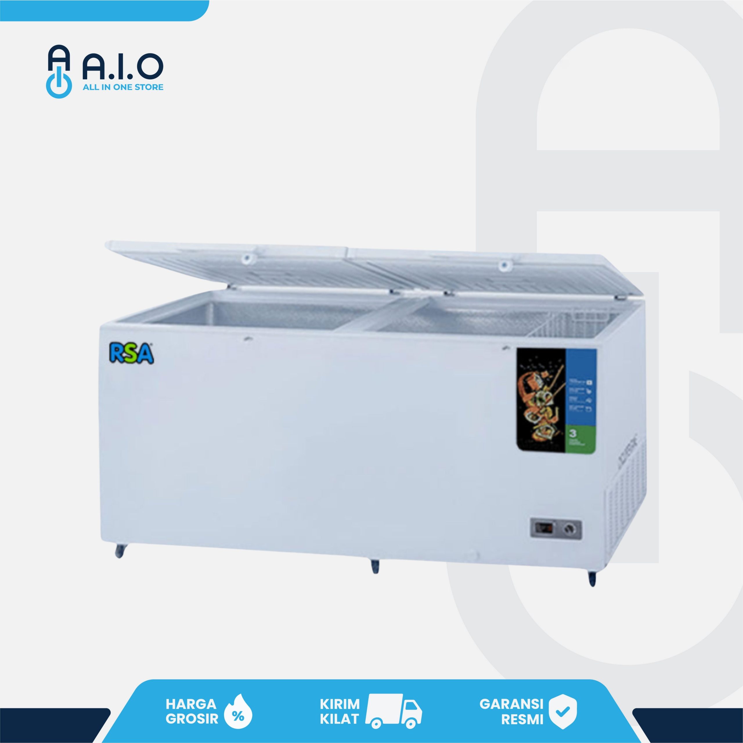 RSA - CHEST FREEZER 2 PINTU - CF 1200