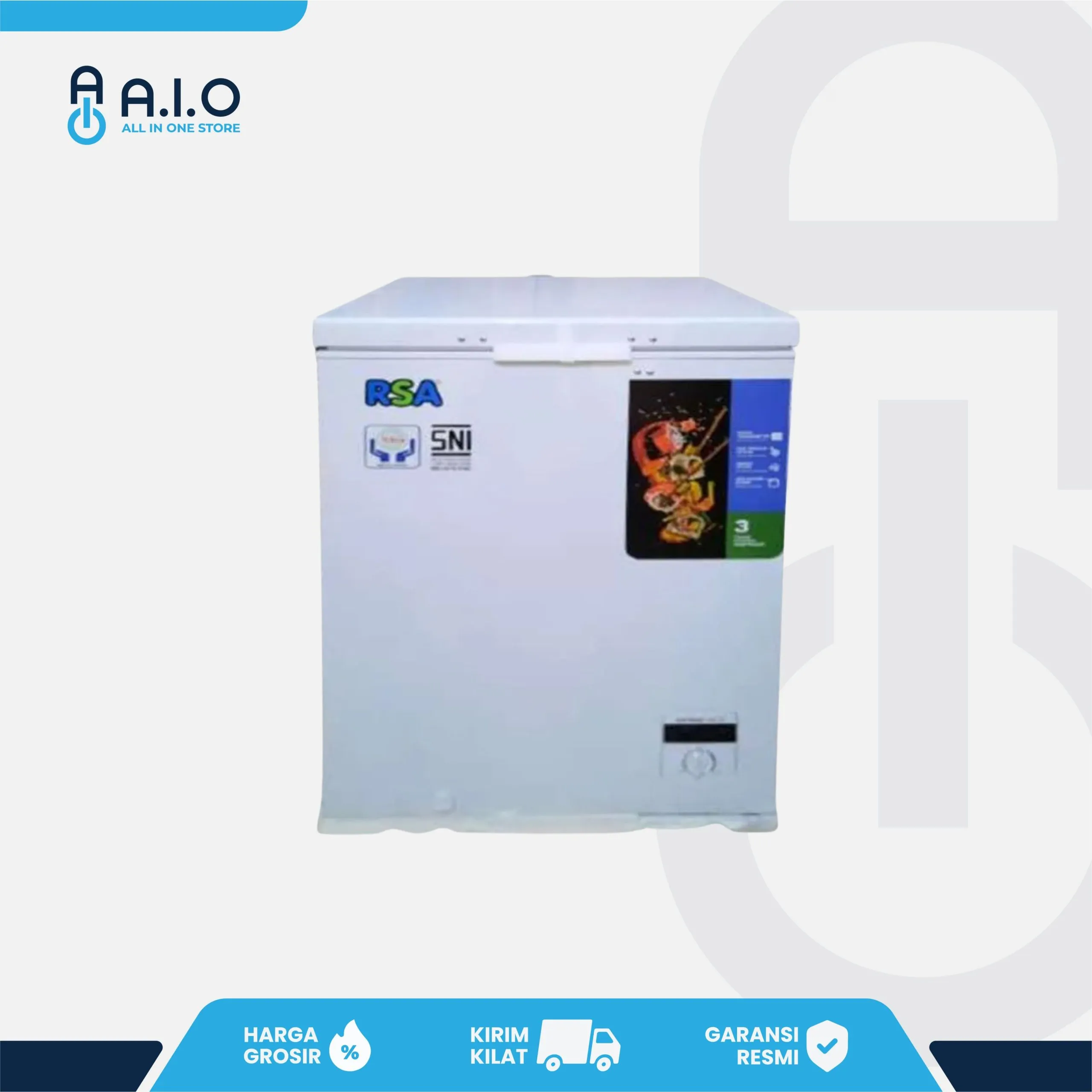 RSA - CHEST FREEZER 1 PINTU 144 L - CF 160