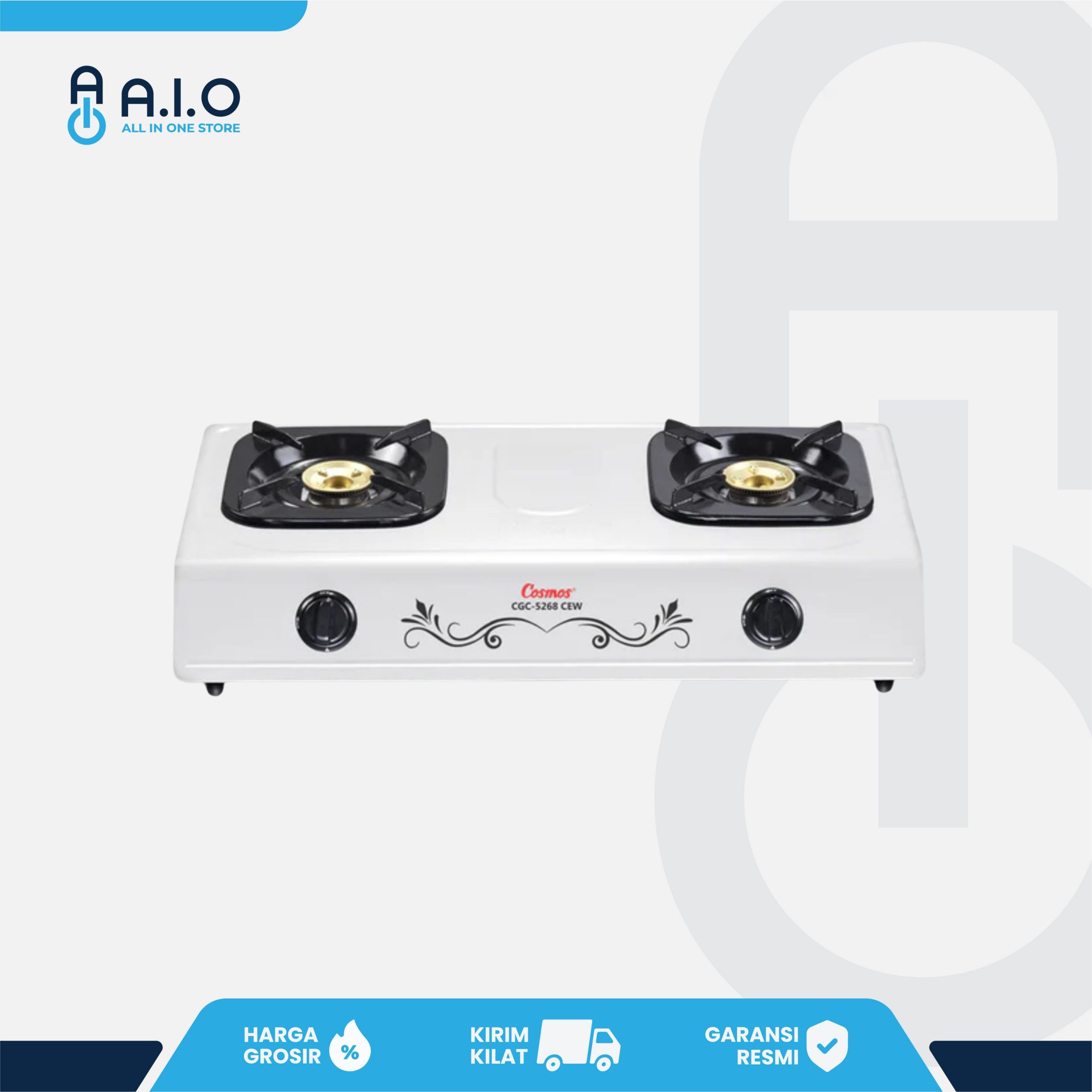 COSMOS - KOMPOR 2 TUNGKU - CGC 5268CEW