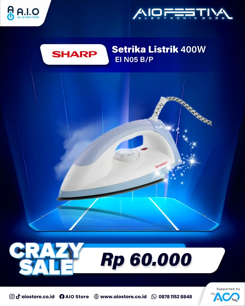 CRAZY SALE 2 CRAZY SALE 2 Crazy Sale mulai dari 60 ribuan aja hingga promo jutaan rupiah di AIO Festival Elektronik 2025