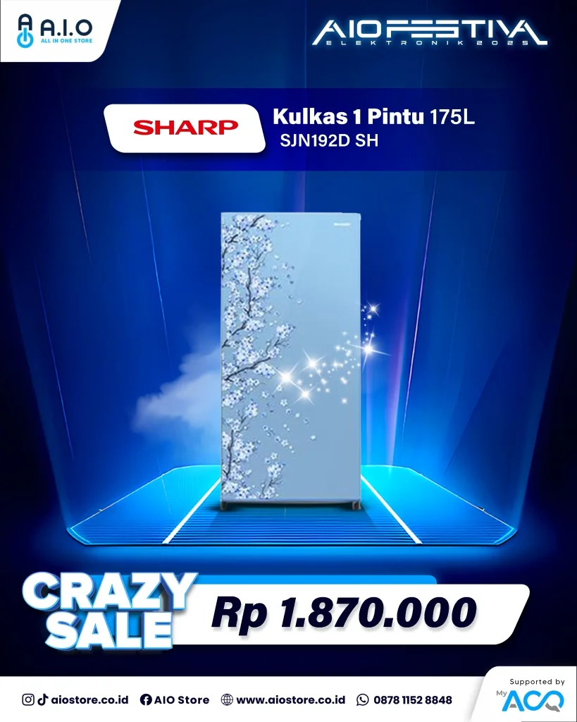 CRAZY SALE 7 CRAZY SALE 7 Crazy Sale mulai dari 60 ribuan aja hingga promo jutaan rupiah di AIO Festival Elektronik 2025