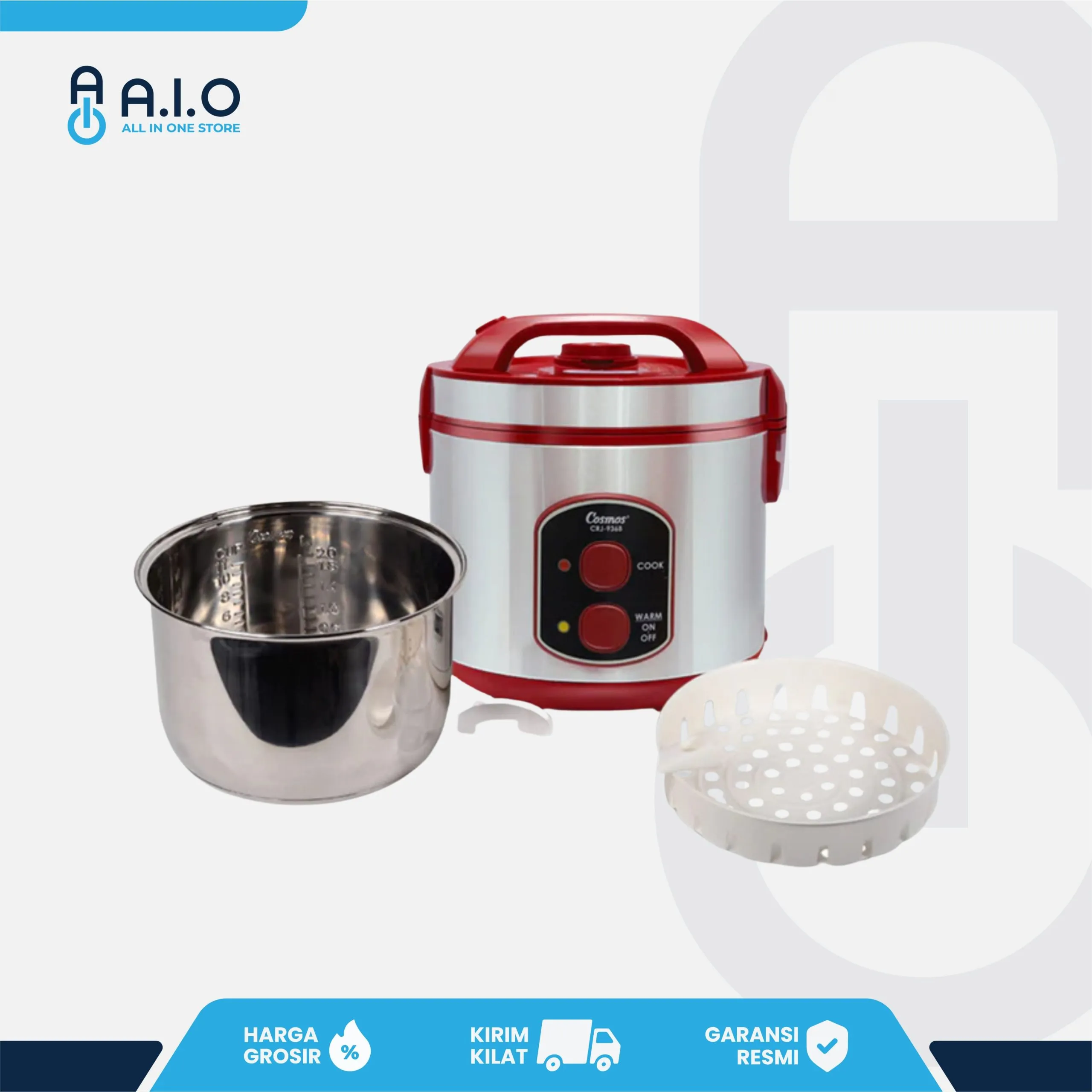 COSMOS - RICE COOKER - CRJ 9368 3 COSMOS - RICE COOKER - CRJ 9368 - Image 3