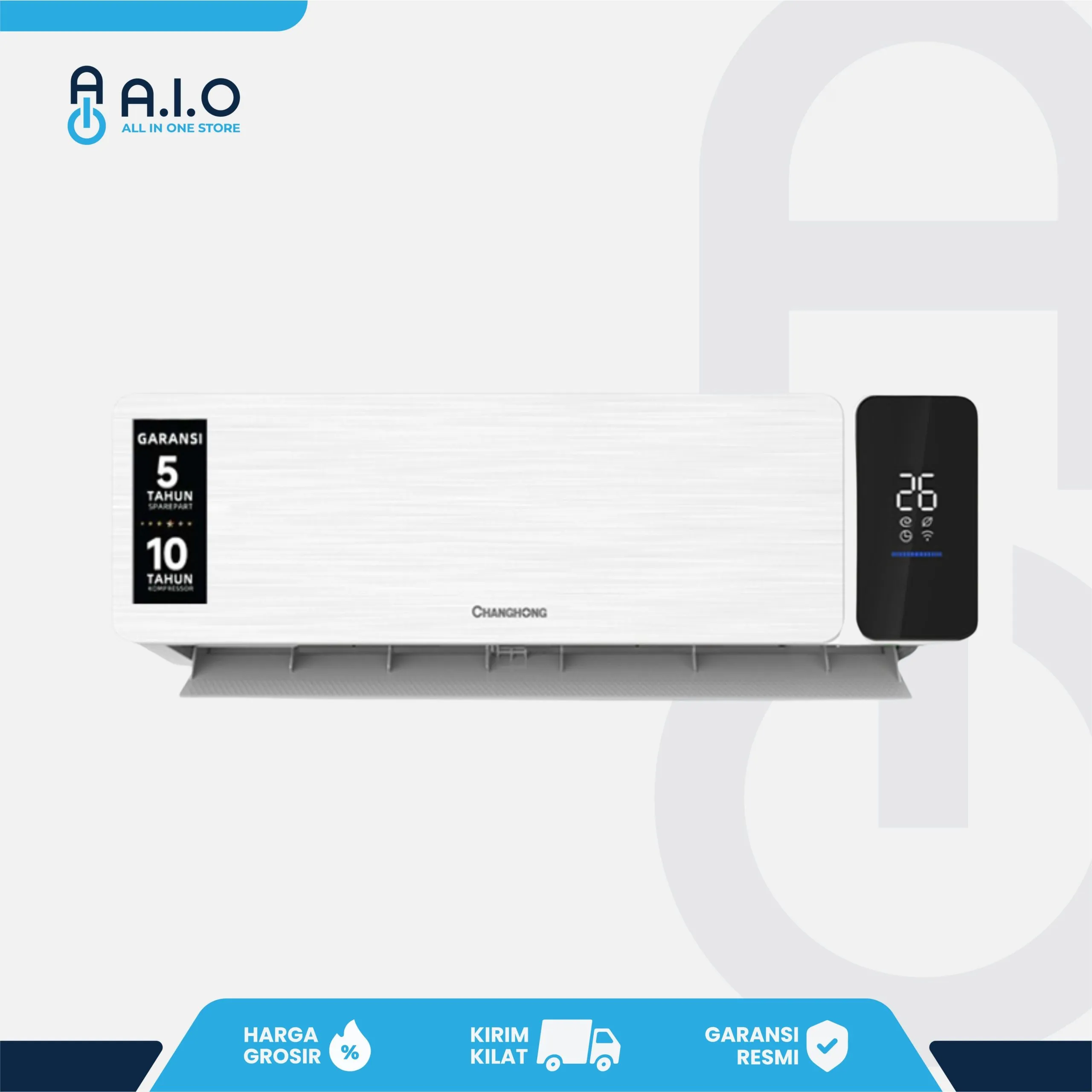 CHANGHONG - AC SPLIT LOW WATT 0.5 PK - CSC 05RDX4 1 CHANGHONG - AC SPLIT LOW WATT 0.5 PK - CSC 05RDX4