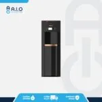 DB 2301MBK FRONT REIWA - DISPENSER GALON BAWAH MAJESTIC BLACK - DB 2301MBK