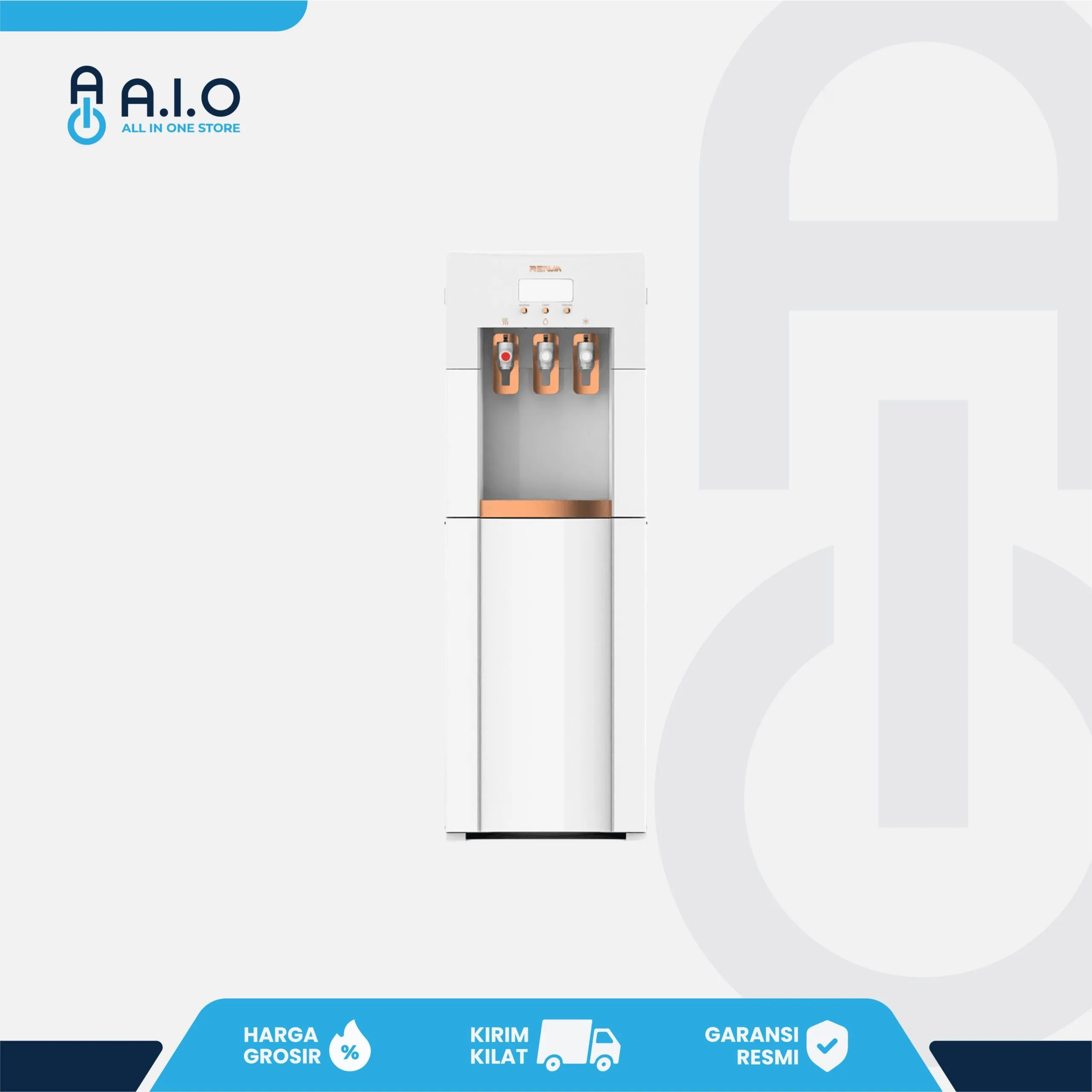 REIWA - DISPENSER GALON BAWAH PRISTINE BRONZE - DB 2302PBZ 1 DB 2302PBZ