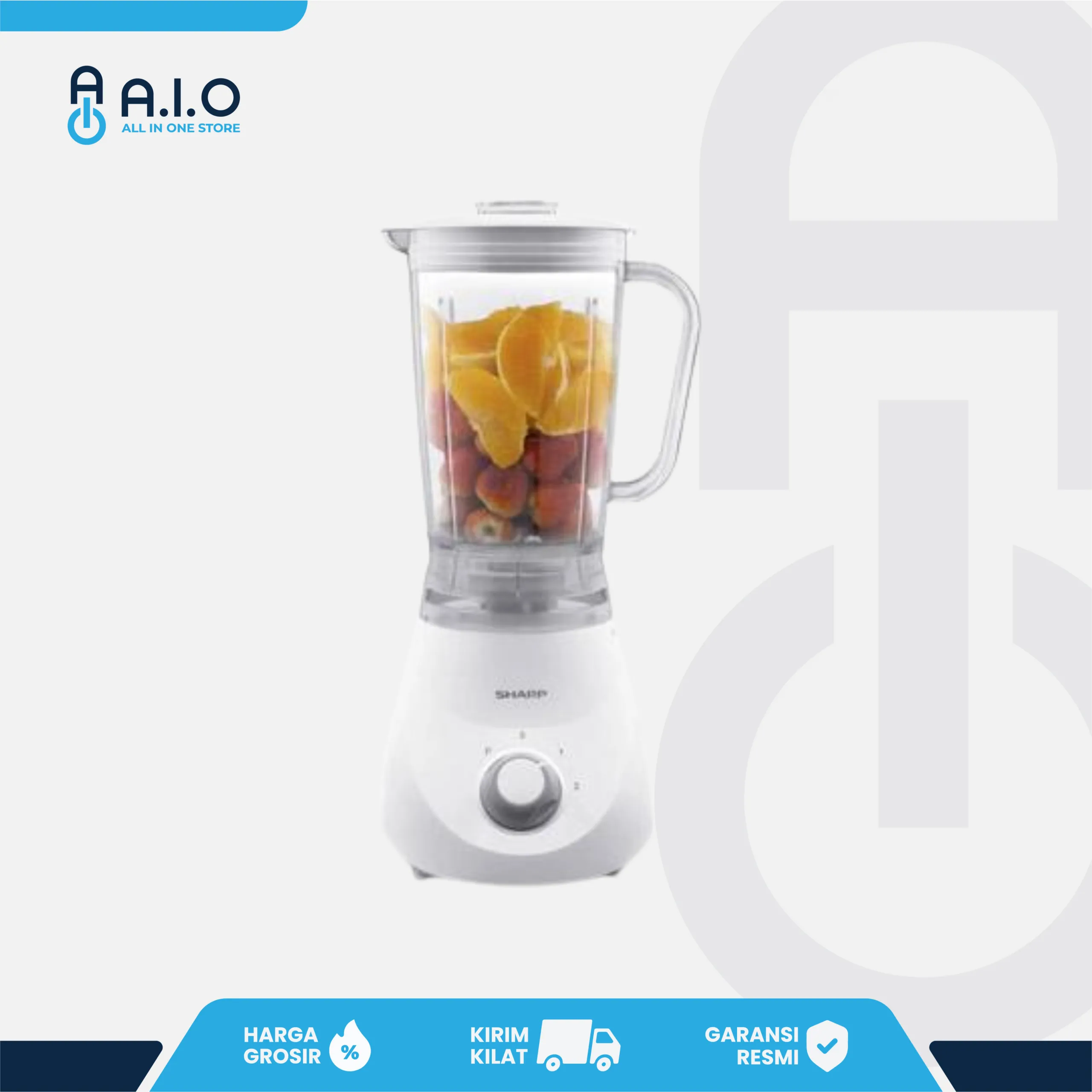 SHARP - BLENDER 1.25 L - EM 120 WH