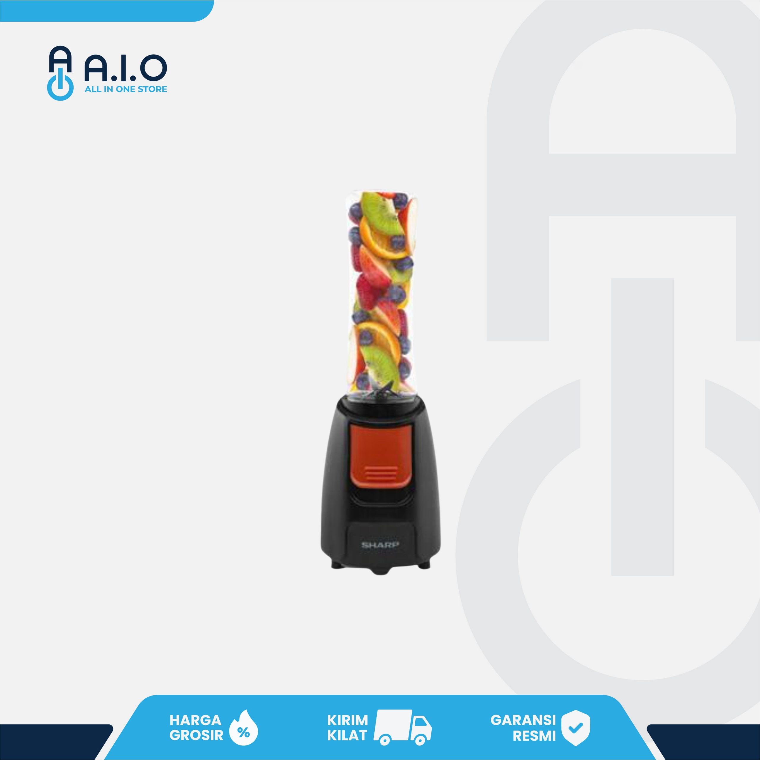 SHARP - BLENDER 0.6 L - EM P01 BK