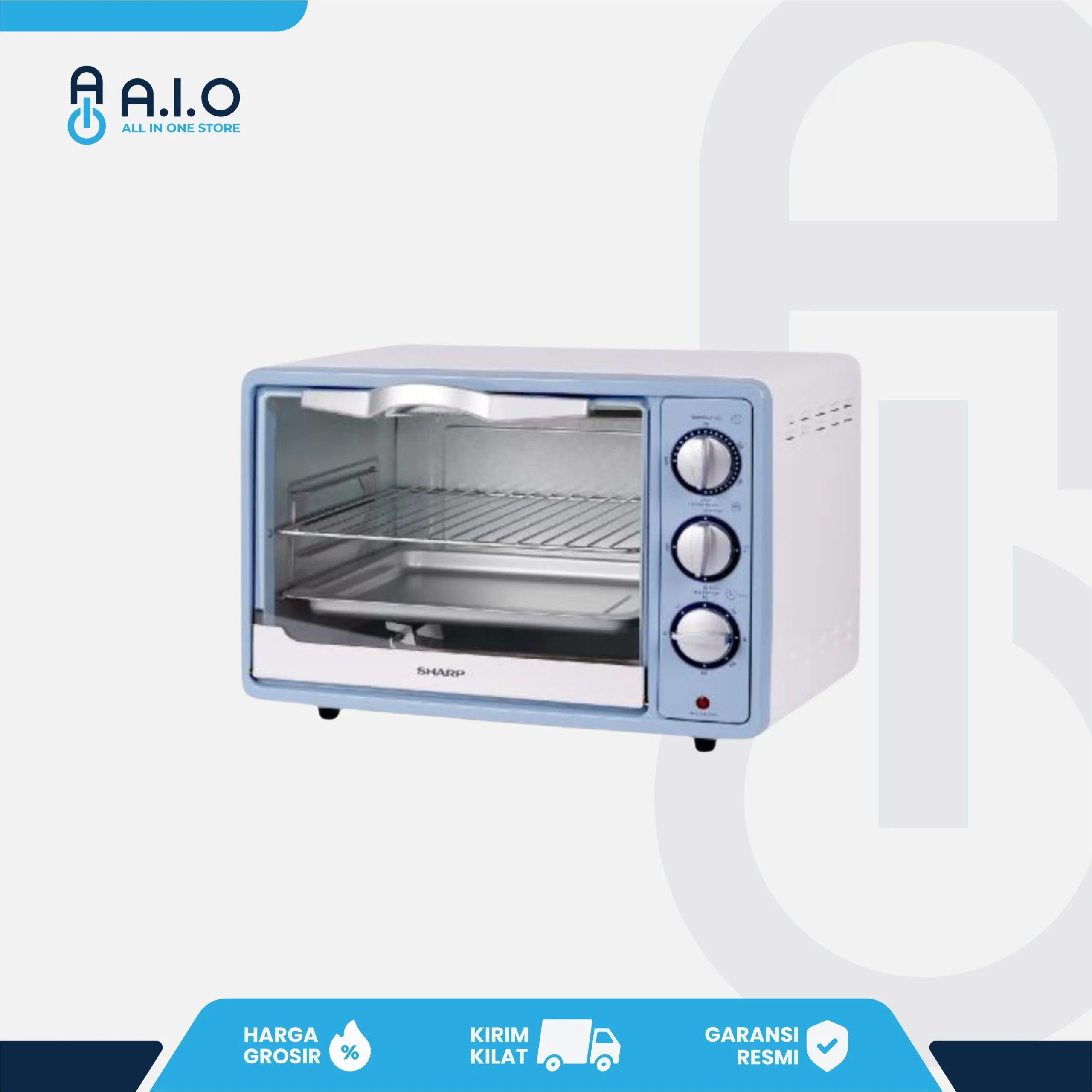 SHARP - ELECTRIC OVEN 18 L - EO 18BL 3 SHARP - ELECTRIC OVEN 18 L - EO 18BL - Gambar 3