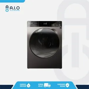 SHARP - MESIN CUCI FRONT LOADING 10.5 KG - ES FL1410DPX