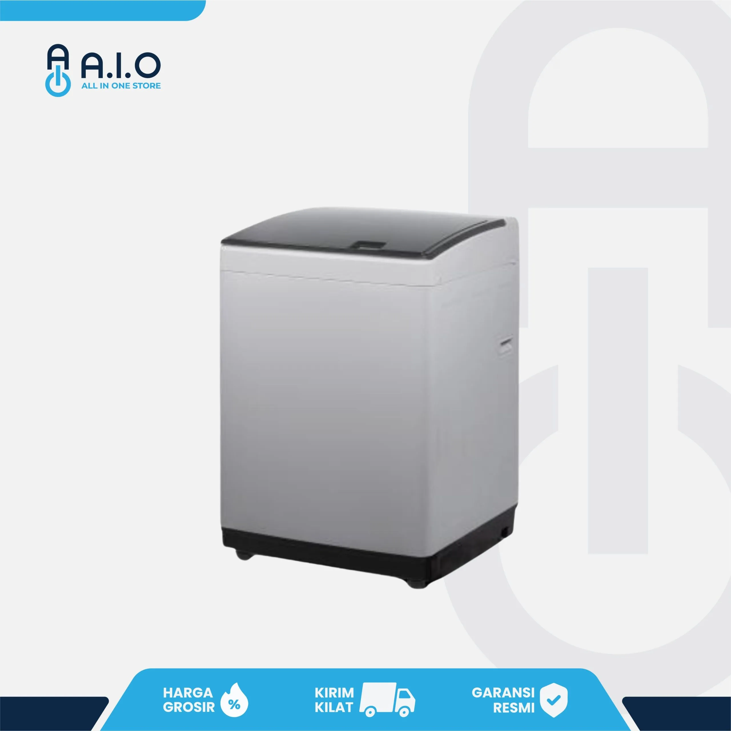 SHARP - MESIN CUCI TOP LOADING 8 KG - ES M8000P GG 3 SHARP - MESIN CUCI TOP LOADING 8 KG - ES M8000P GG - Gambar 3