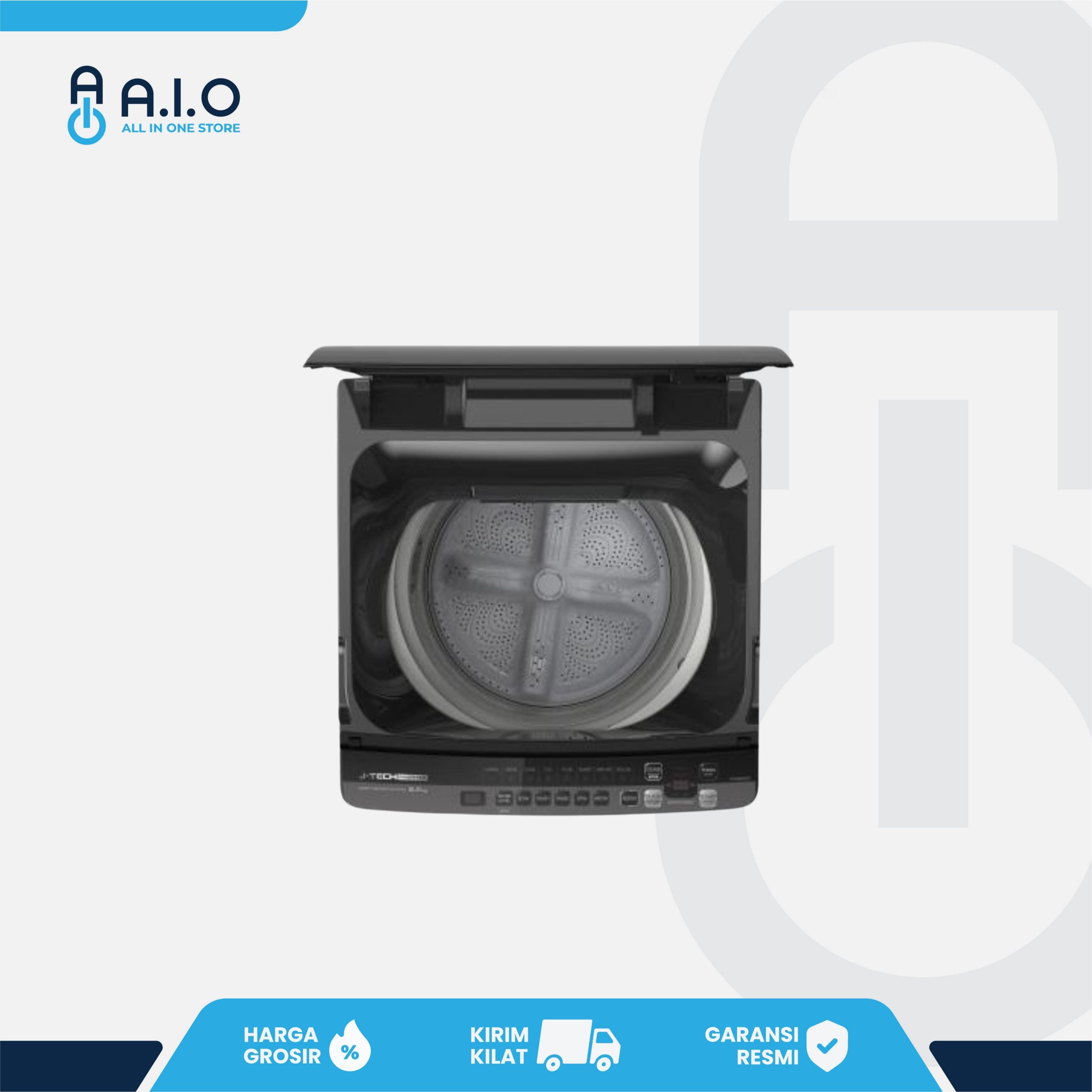 SHARP - MESIN CUCI TOP LOADING 8.5 KG - ES M8500XT SA 5 SHARP - MESIN CUCI TOP LOADING 8.5 KG - ES M8500XT SA - Gambar 5