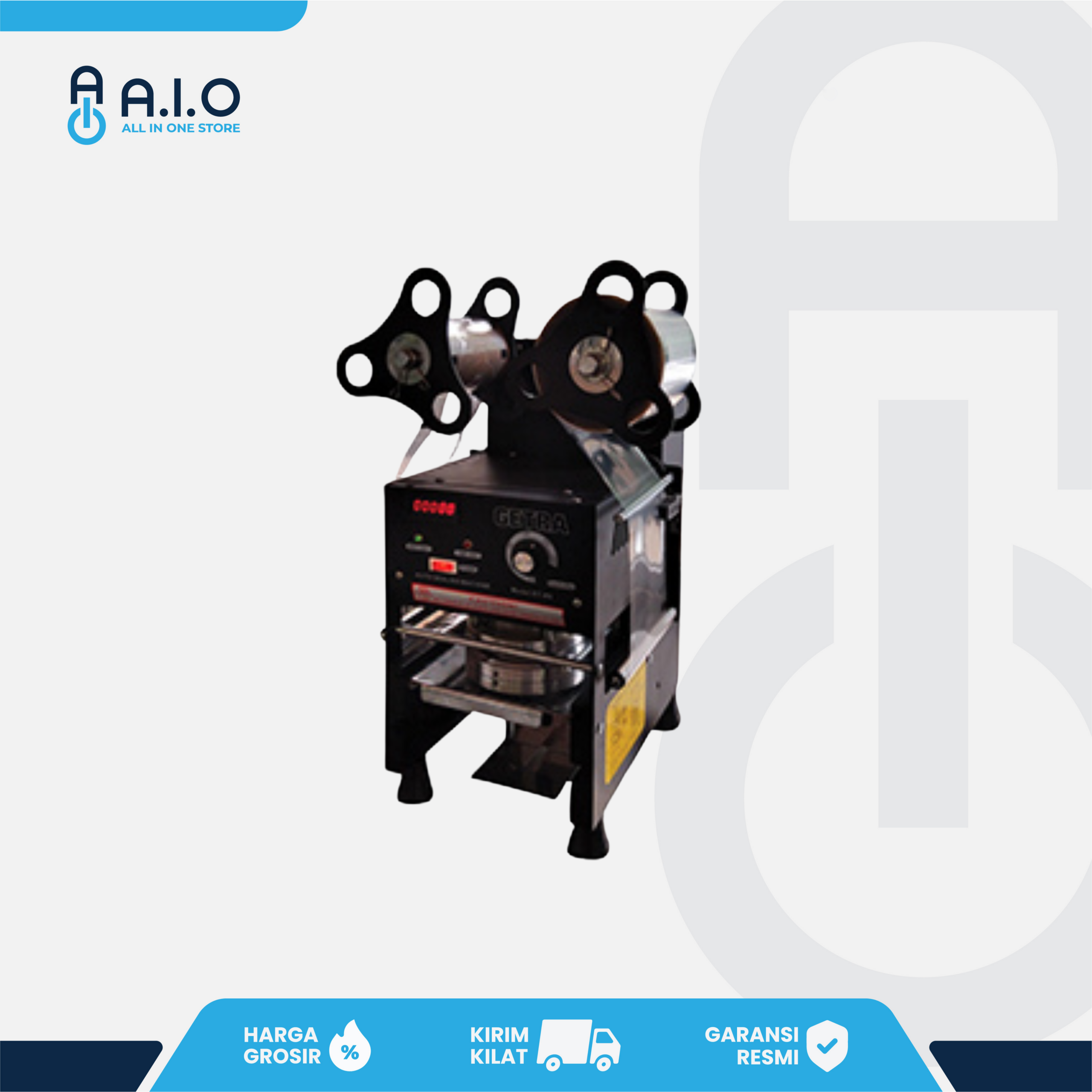 GETRA - CUP SEALER SEMI AUTOMATIC - ET A9