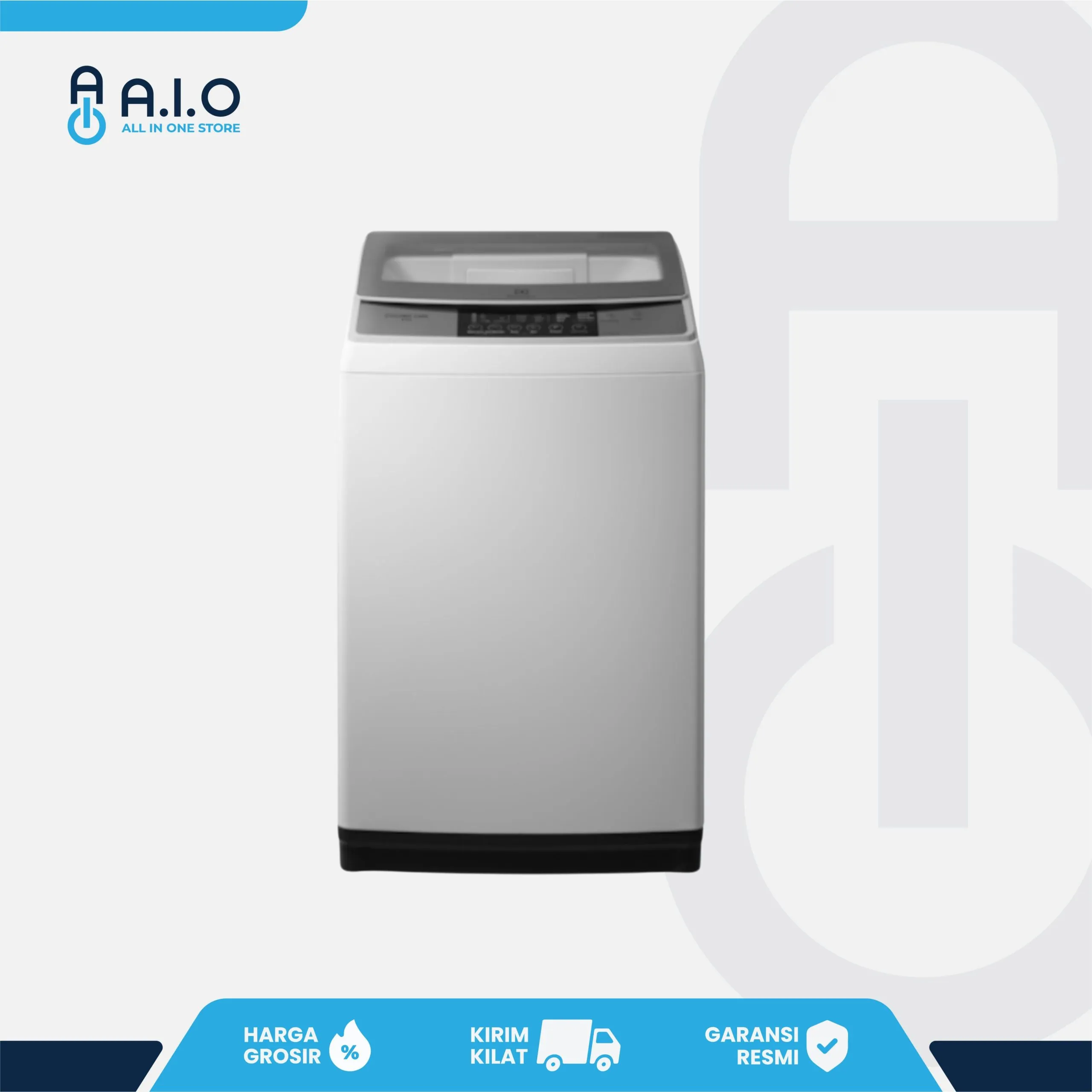 ELECTROLUX - MESIN CUCI TOP LOADING 9 KG - EWT9588H1WB 1 ELECTROLUX - MESIN CUCI TOP LOADING 9 KG - EWT9588H1WB