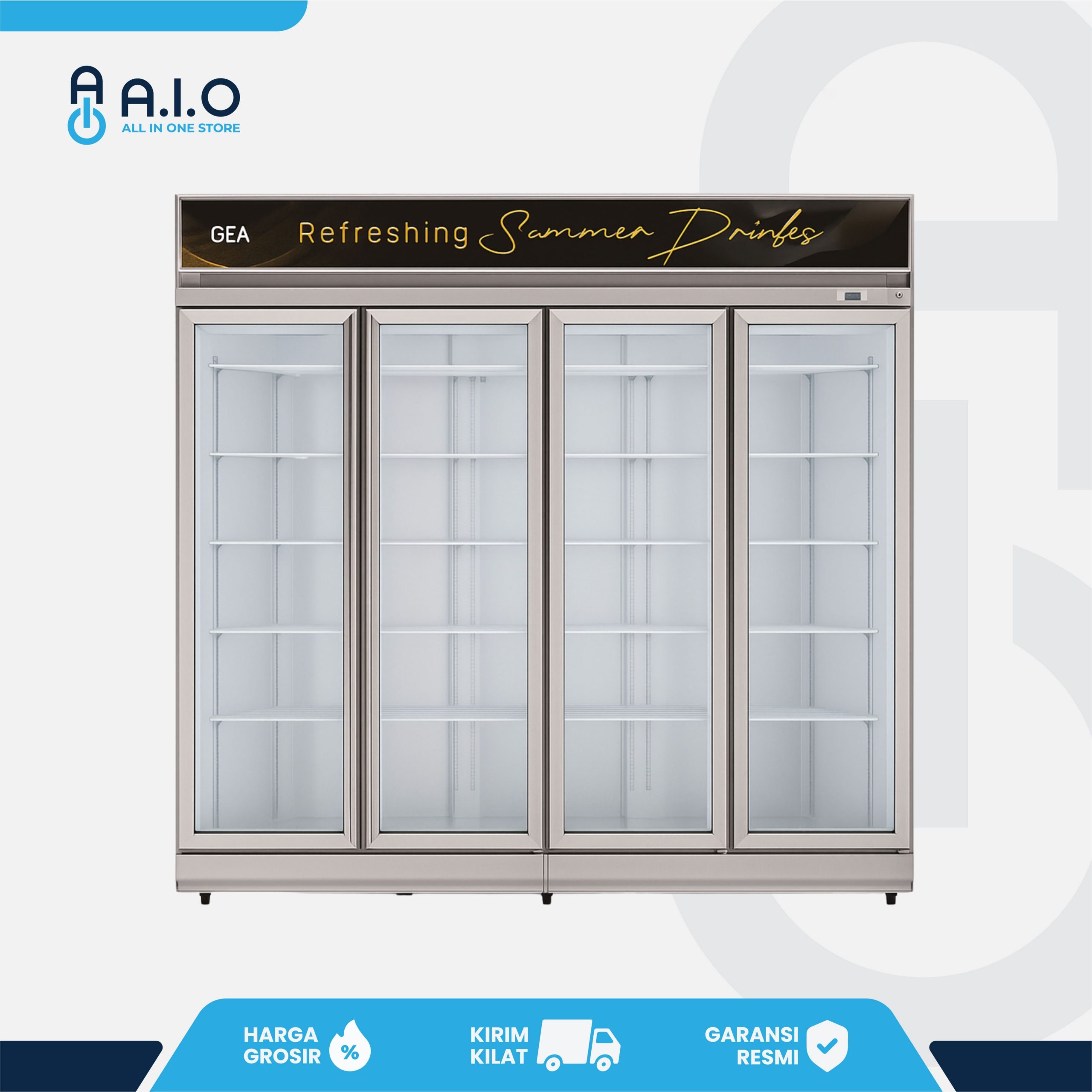 GEA - SHOWCASE 4 PINTU 2488 L - EXPO 2500 IC