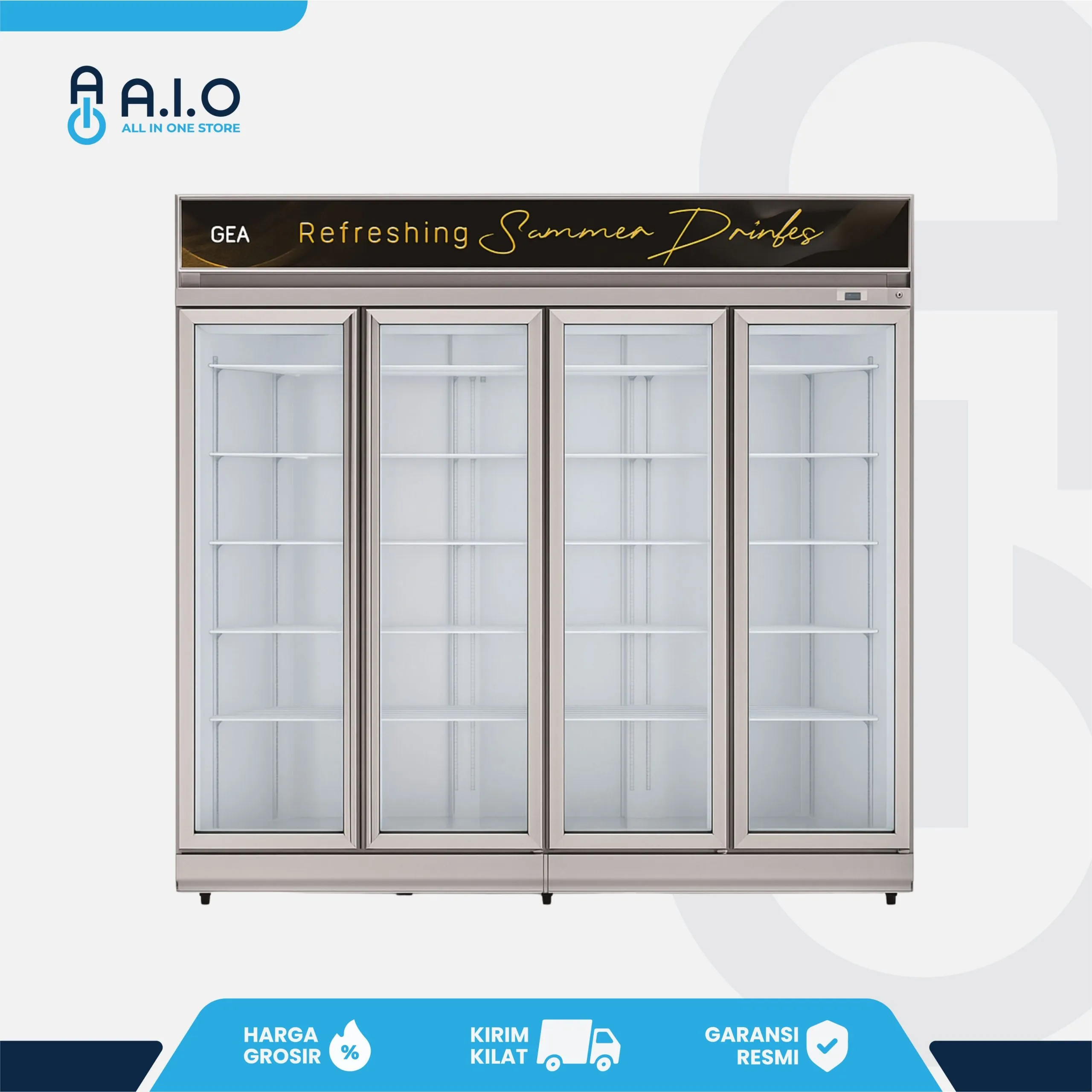 GEA - SHOWCASE 4 PINTU 2488 L - EXPO 2500 IC