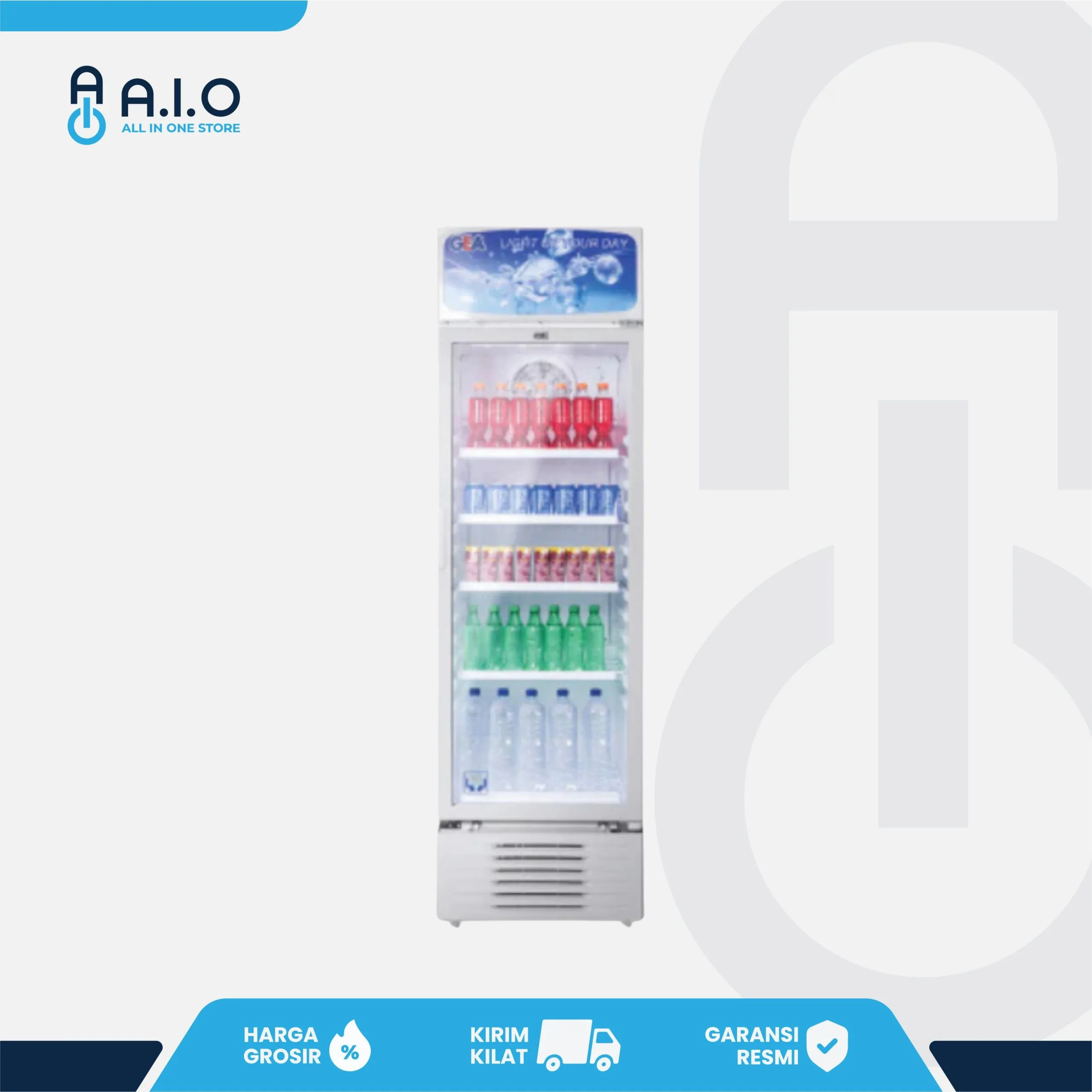 GEA - SHOWCASE 1 PINTU 382 L - EXPO 382P