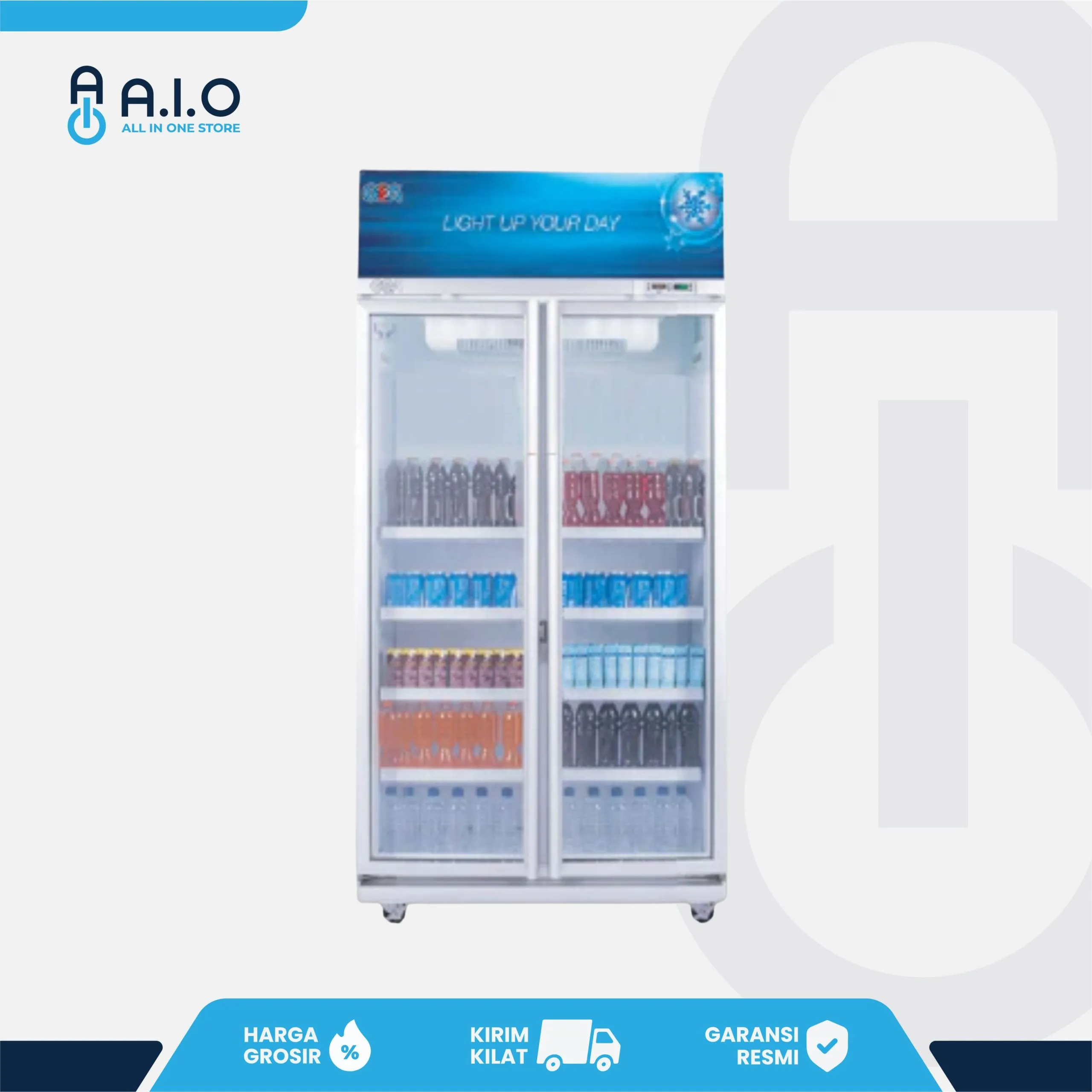 GEA - SHOWCASE 2 PINTU 575 L - EXPO 600AH/CN