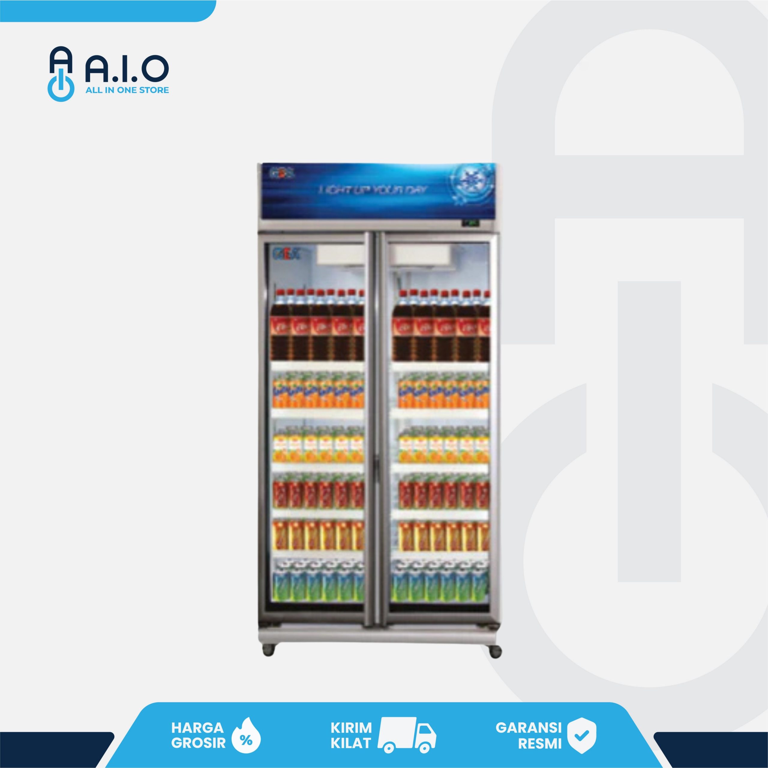 GEA - SHOWCASE 2 PINTU 800 L - EXPO 800AH/CN