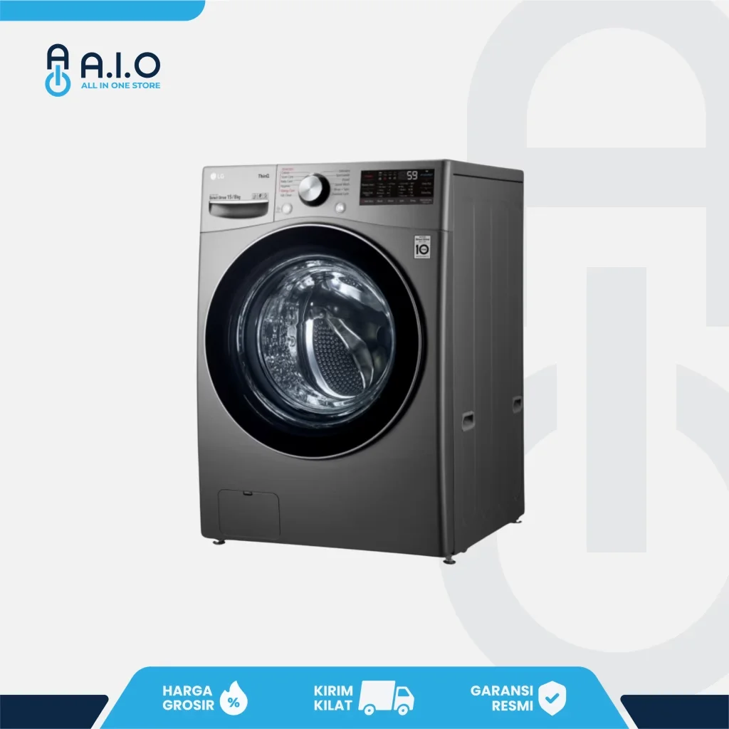 F2515RTGV RIGHT Cara Menggunakan Mesin Cuci LG 1 Tabung Bukaan Depan