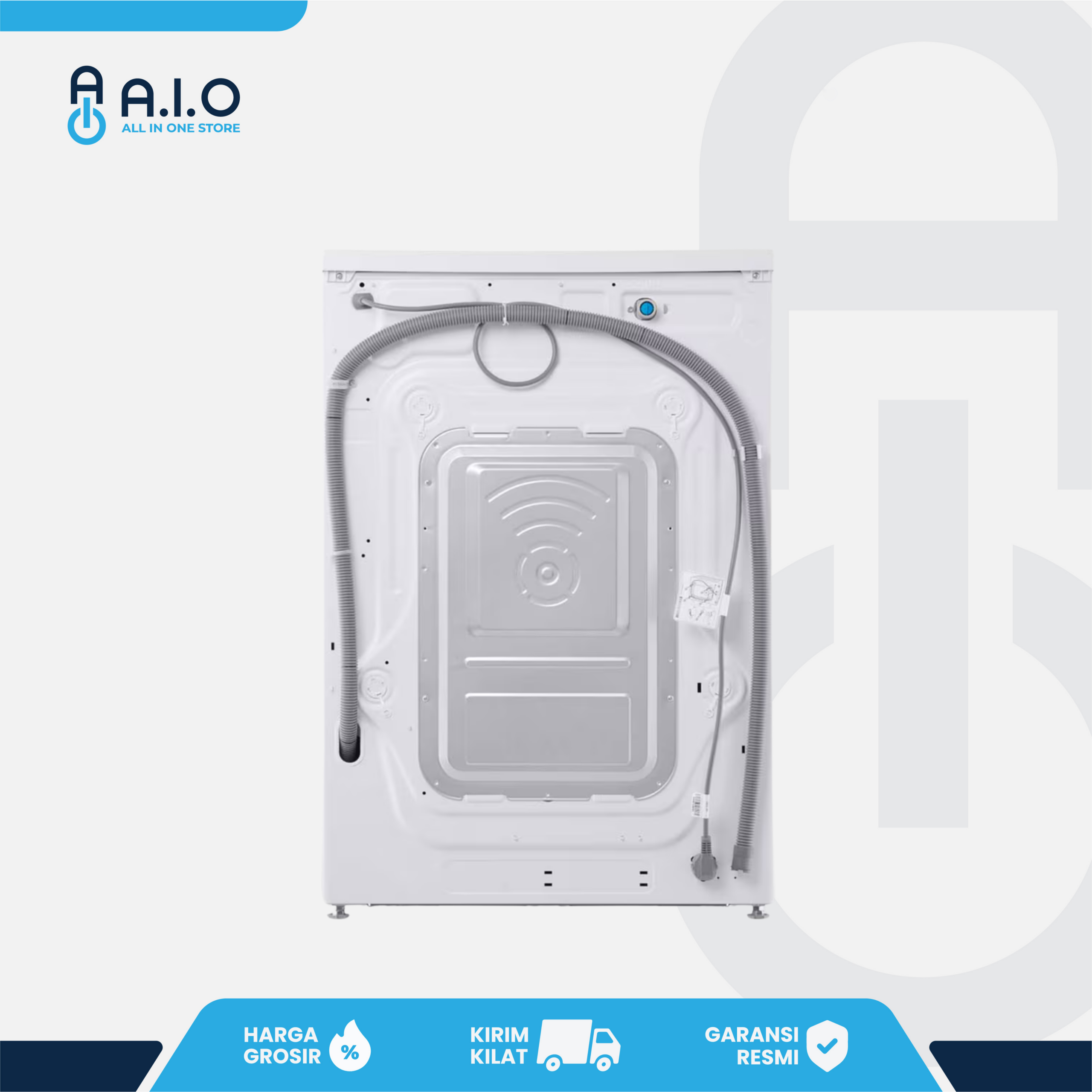 LG - MESIN CUCI FRONT LOADING 15 KG - F2515SNEW1 3 LG - MESIN CUCI FRONT LOADING 15 KG - F2515SNEW1 - Gambar 3