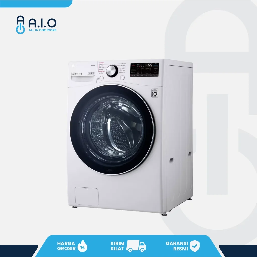 F2515STGW RIGHT Cara Menggunakan Mesin Cuci LG 1 Tabung Bukaan Depan