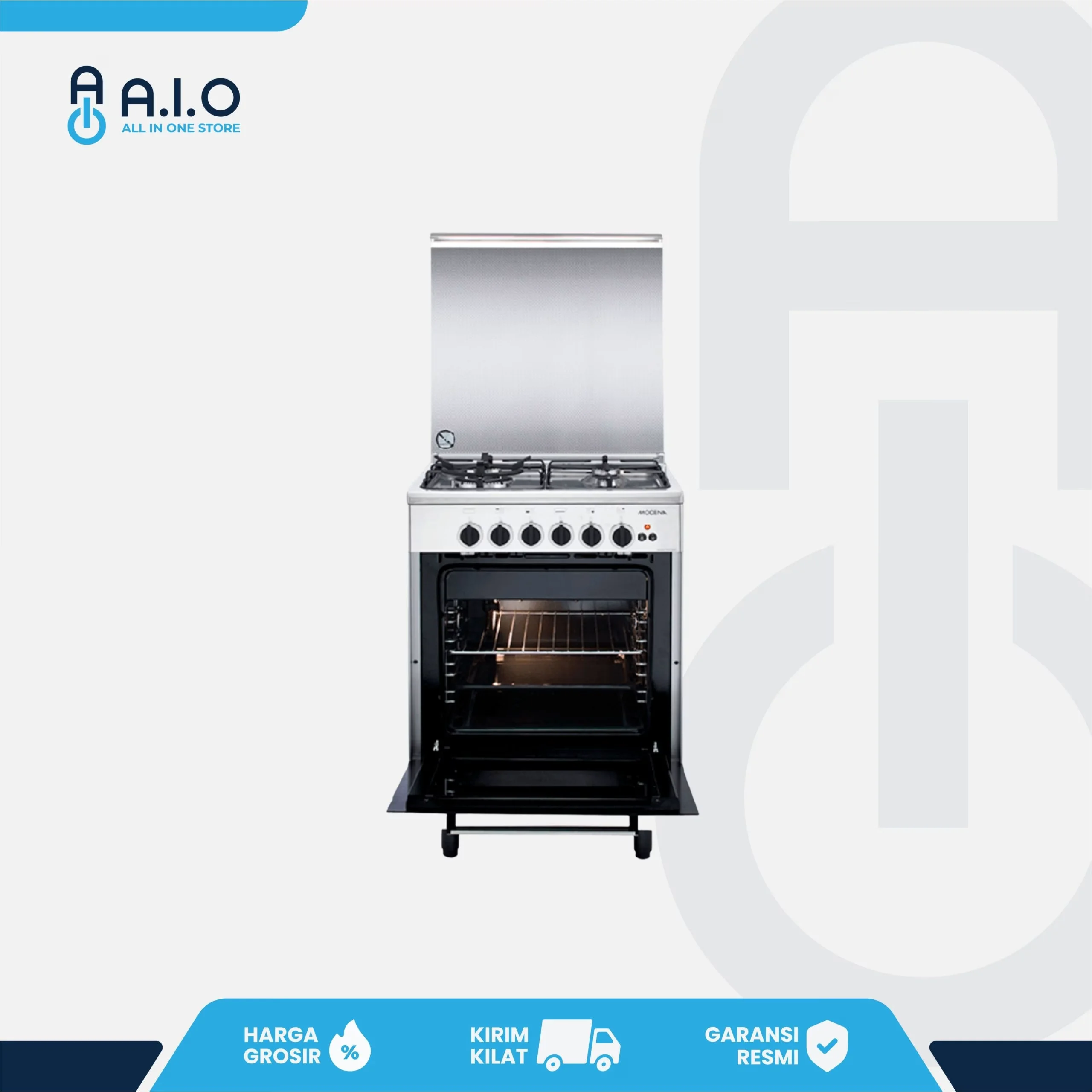 MODENA - FREE STANDING GAS COOKER - FC 5642S 3 MODENA - FREE STANDING GAS COOKER - FC 5642S - Gambar 3