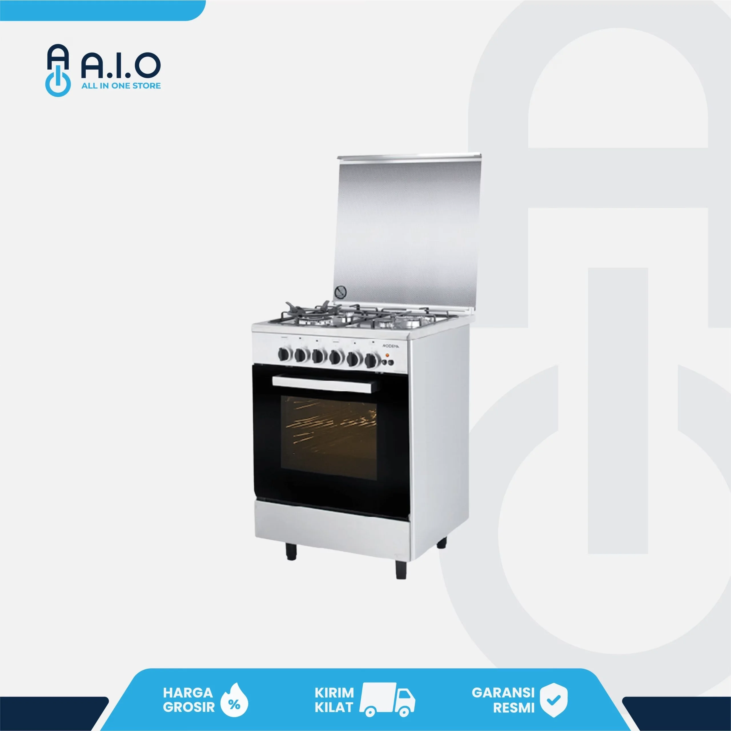 MODENA - FREE STANDING GAS COOKER - FC 5642S 2 MODENA - FREE STANDING GAS COOKER - FC 5642S - Gambar 2