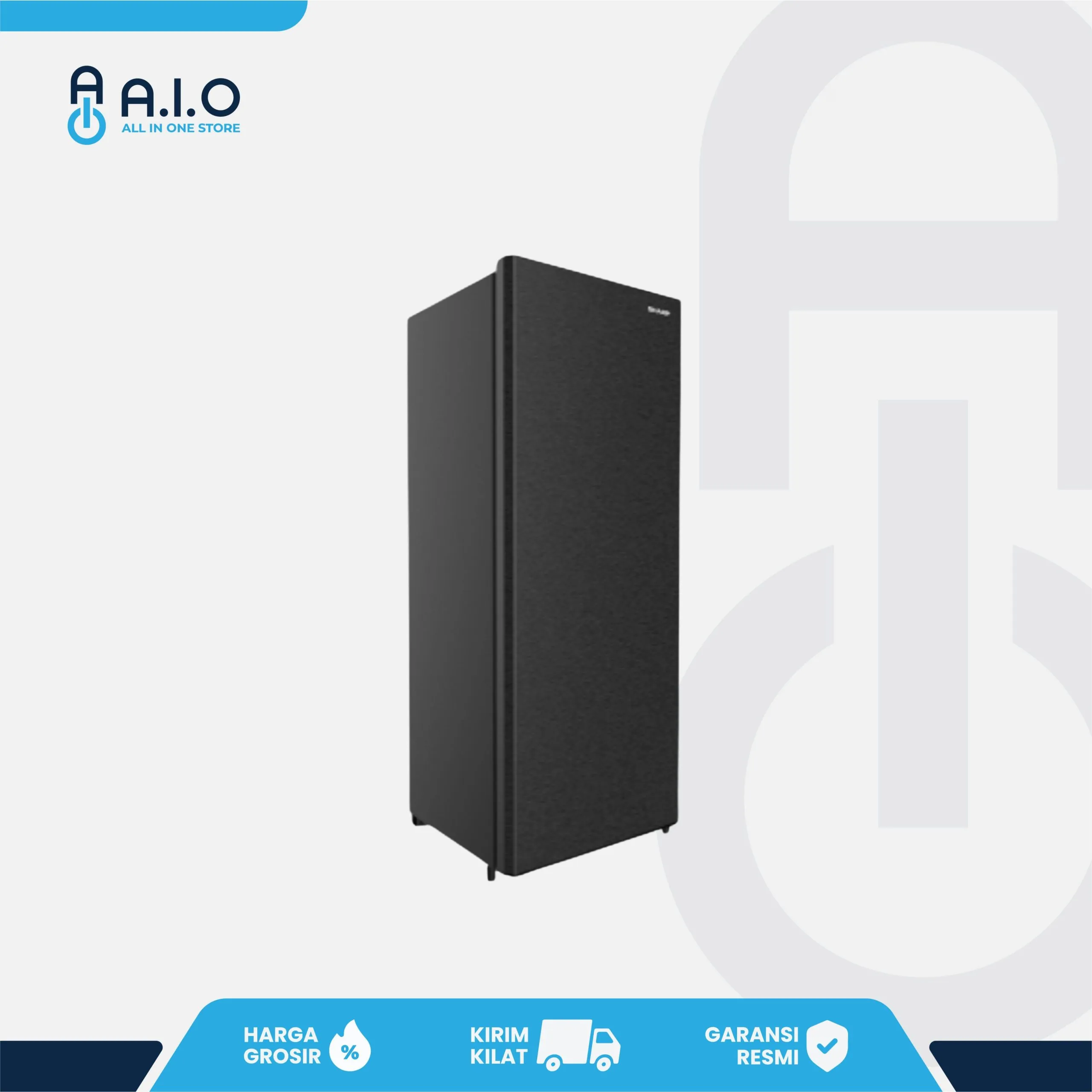 SHARP - KULKAS FREEZER 8 RAK 185 L - FJ M198A HS 2 SHARP - KULKAS FREEZER 8 RAK 185 L - FJ M198A HS - Image 2