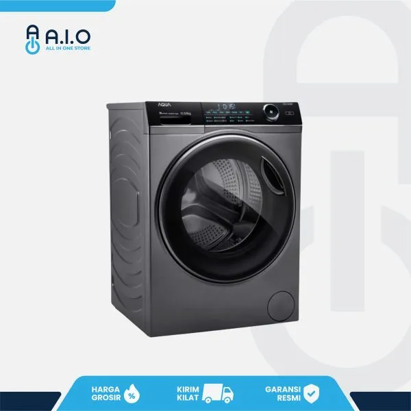 AQUA - MESIN CUCI FRONT LOADING 10.5 KG - FQD 1050BF