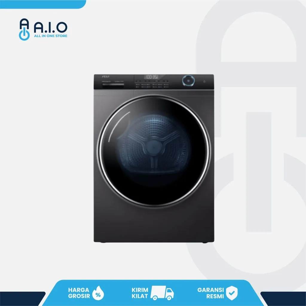 8 Rekomendasi Mesin Cuci Sekaligus Pengering Terbaik 2026 2 AQUA - DRYER 10 KG - FQV 105DR