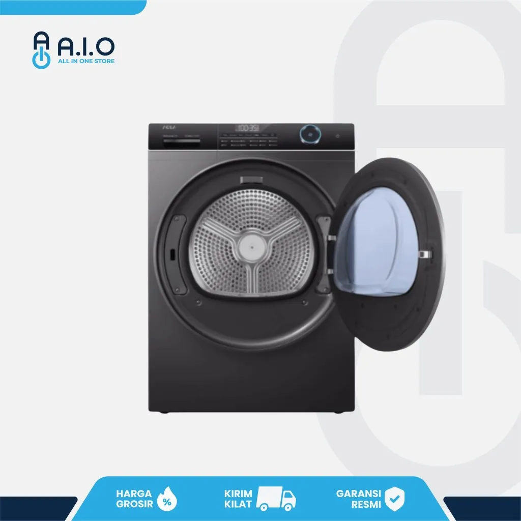 8 Rekomendasi Mesin Cuci Sekaligus Pengering Terbaik 2026 5 AQUA - DRYER 10 KG - FQV 105DR