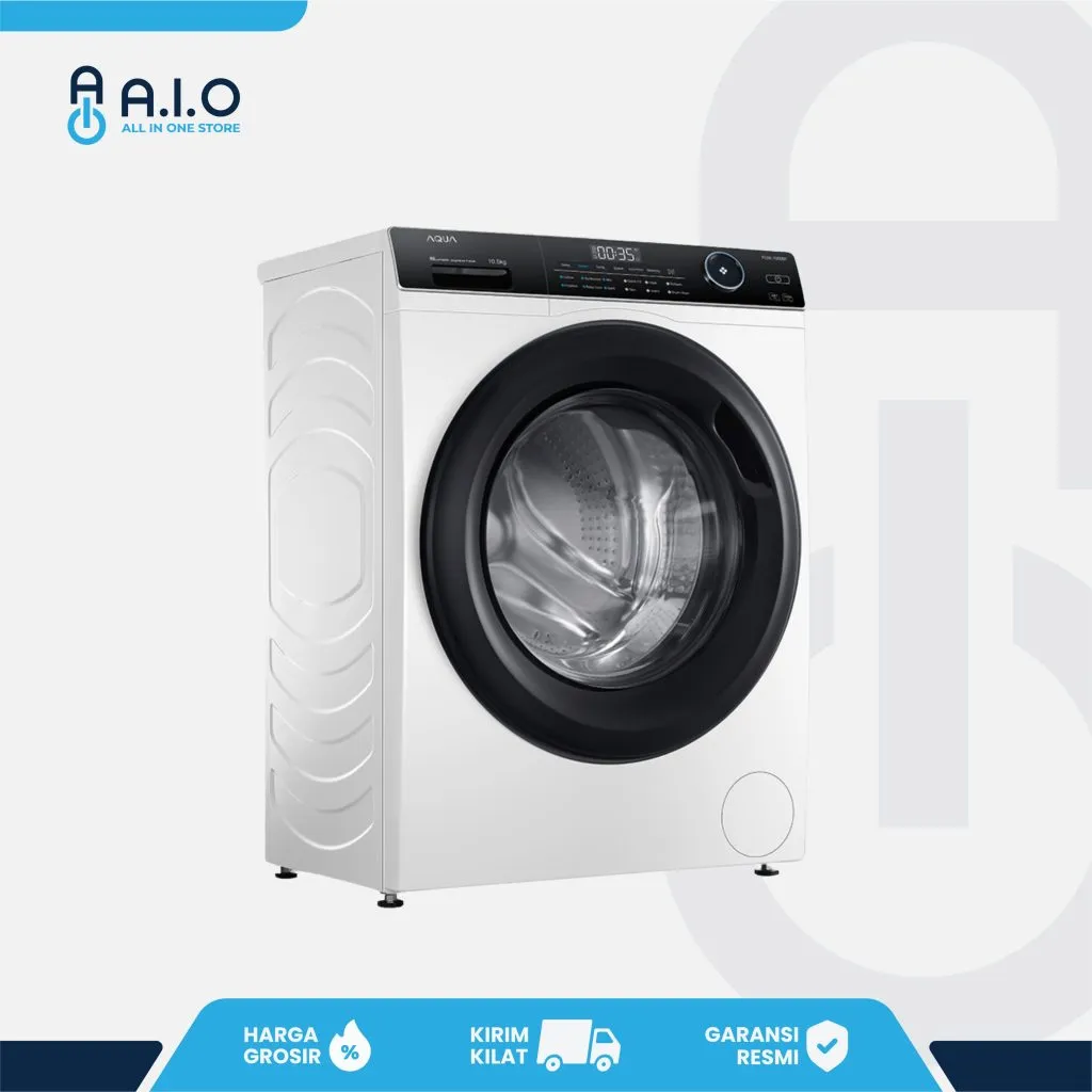 AQUA - MESIN CUCI FRONT LOADING 10.5 KG - FQW 1050BF