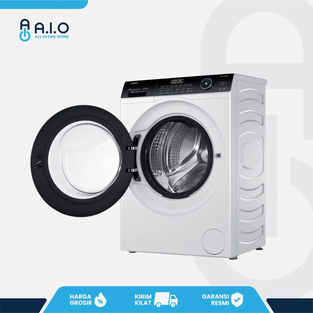 AQUA - MESIN CUCI FRONT LOADING 10.5 KG - FQW 1050BF