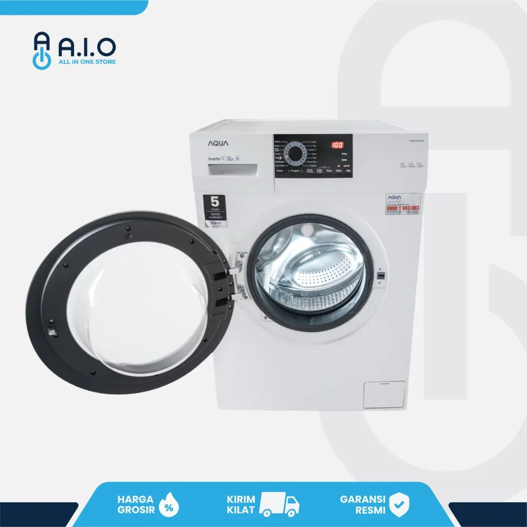AQUA - MESIN CUCI FRONT LOADING 7 KG - FQW 700829QD