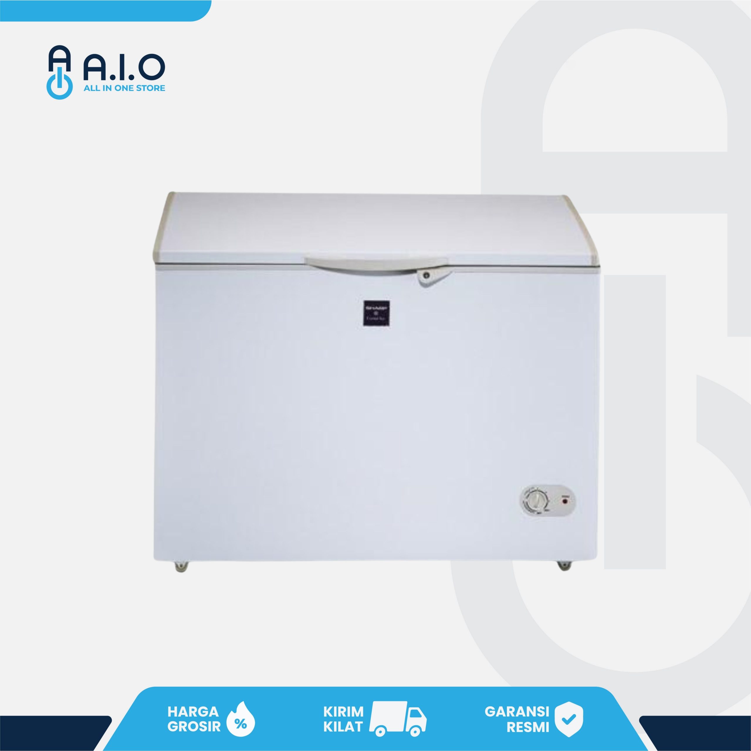 SHARP - CHEST FREEZER 1 PINTU 250 L - FRV 300