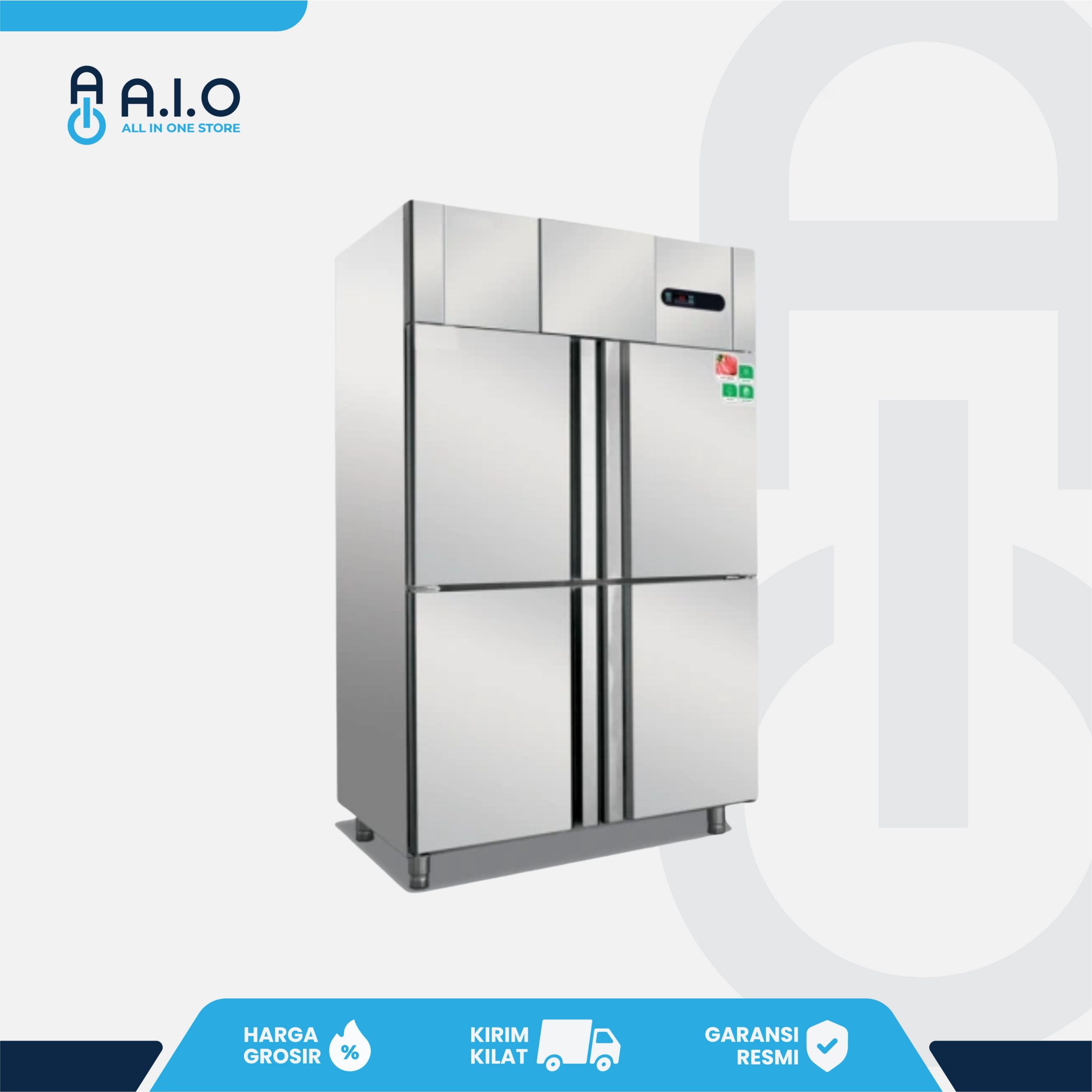 CROWN - UPRIGHT CHILLER 4 PINTU 1000 L - G1000