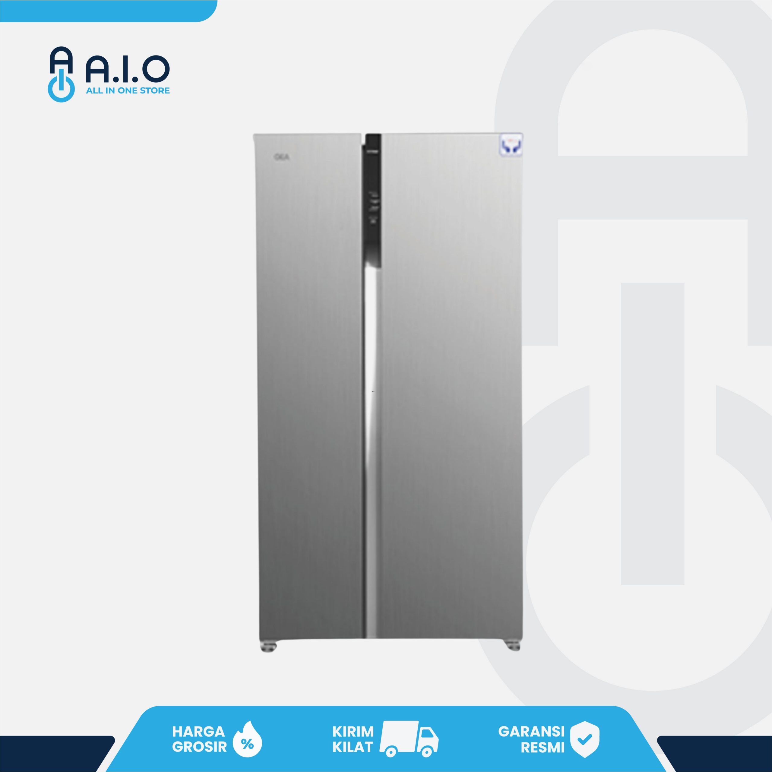 GEA - KULKAS SIDE BY SIDE 563 L - G2D 563R INOX