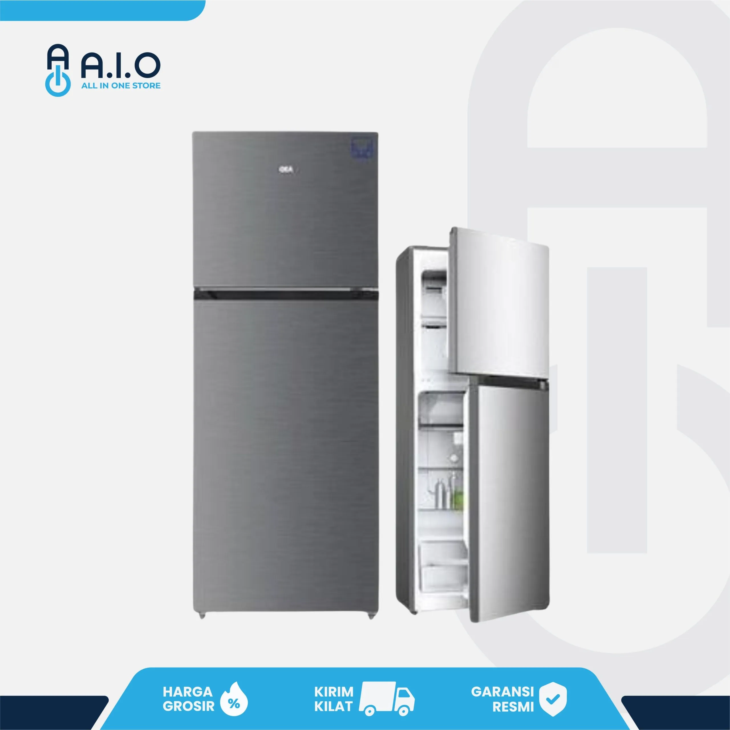 GEA - KULKAS 2 PINTU 217 L - G2HD 217